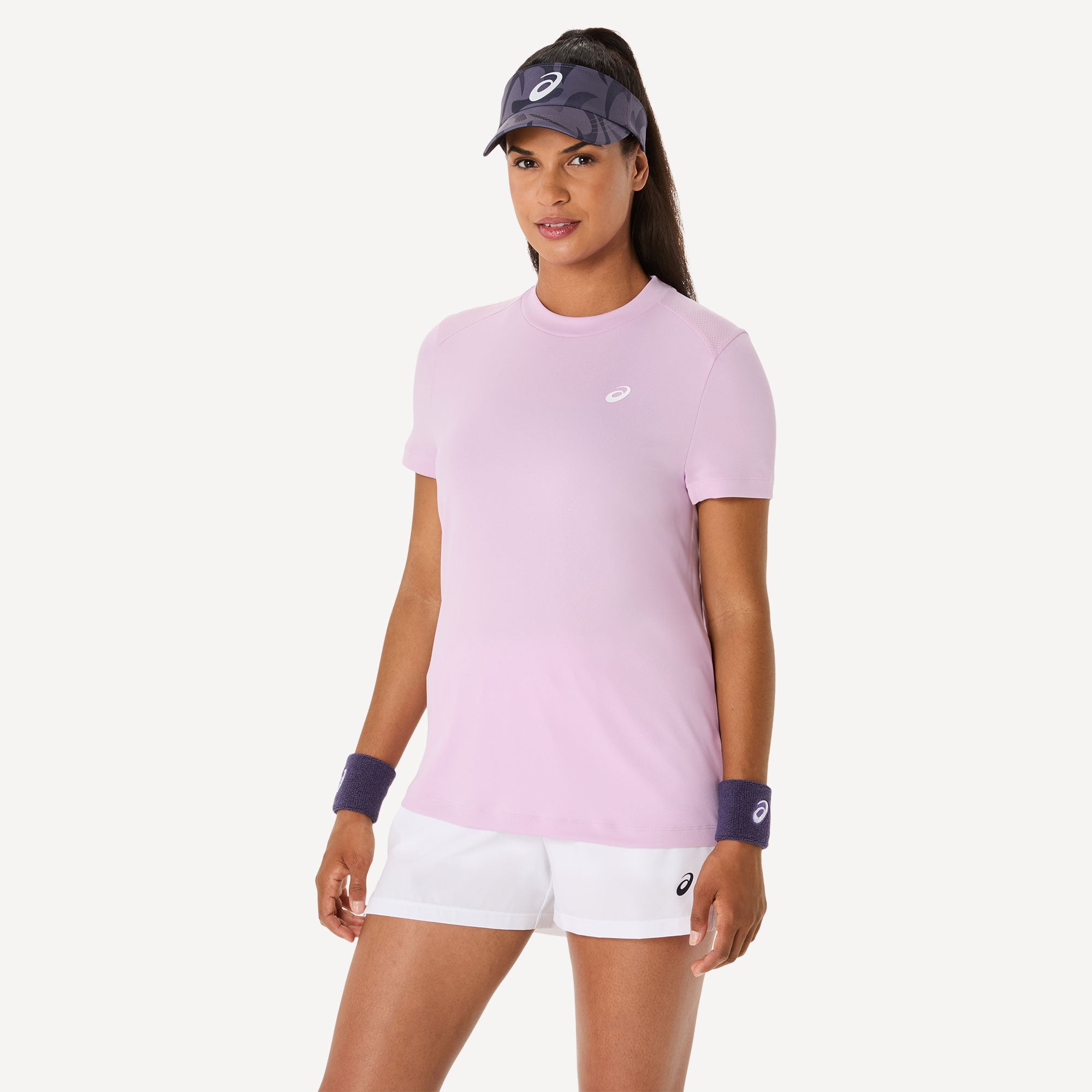 ASICS Court Women's Tennis Shirt - Pink (3)