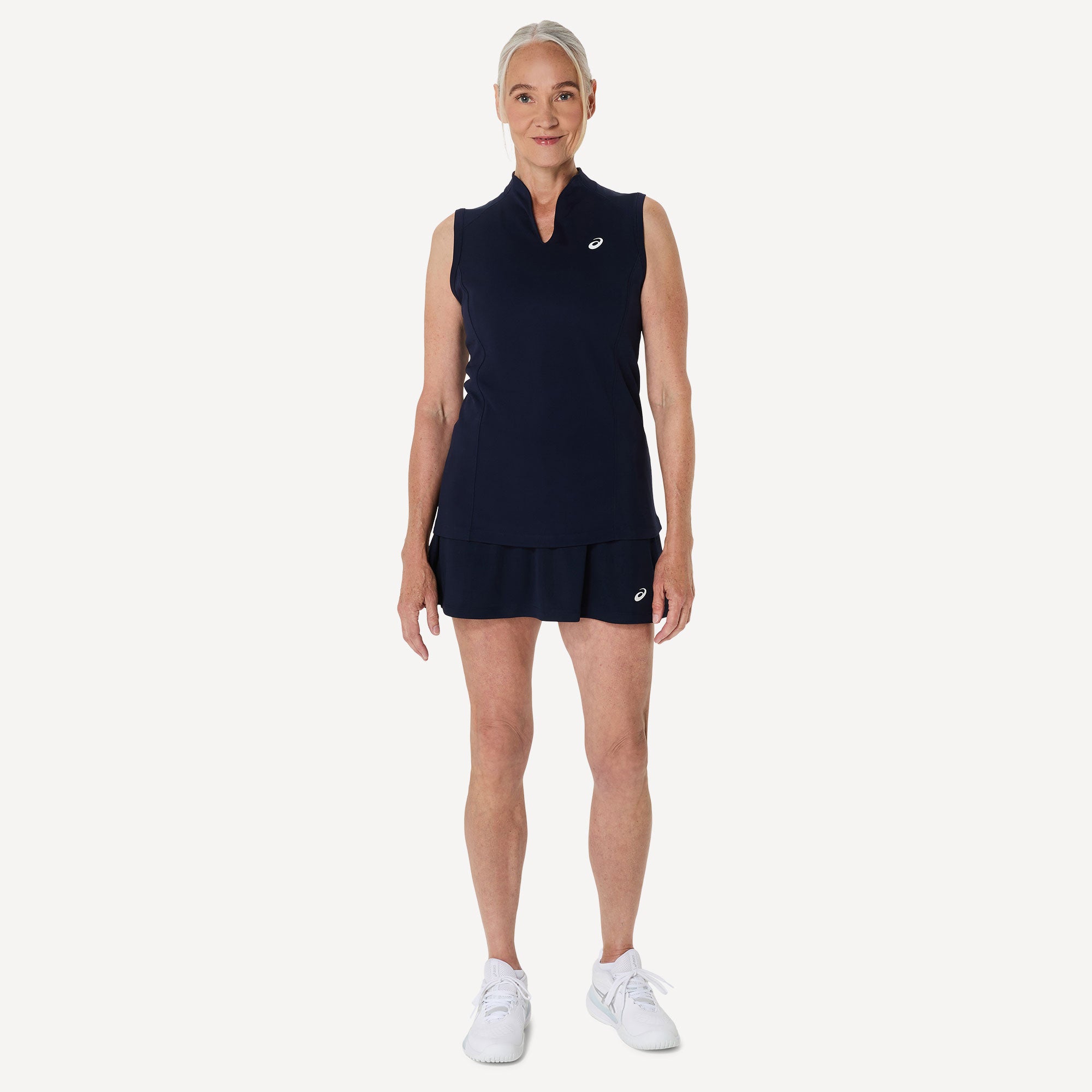 ASICS Court Women's Tennis Skirt - Dark Blue (7)