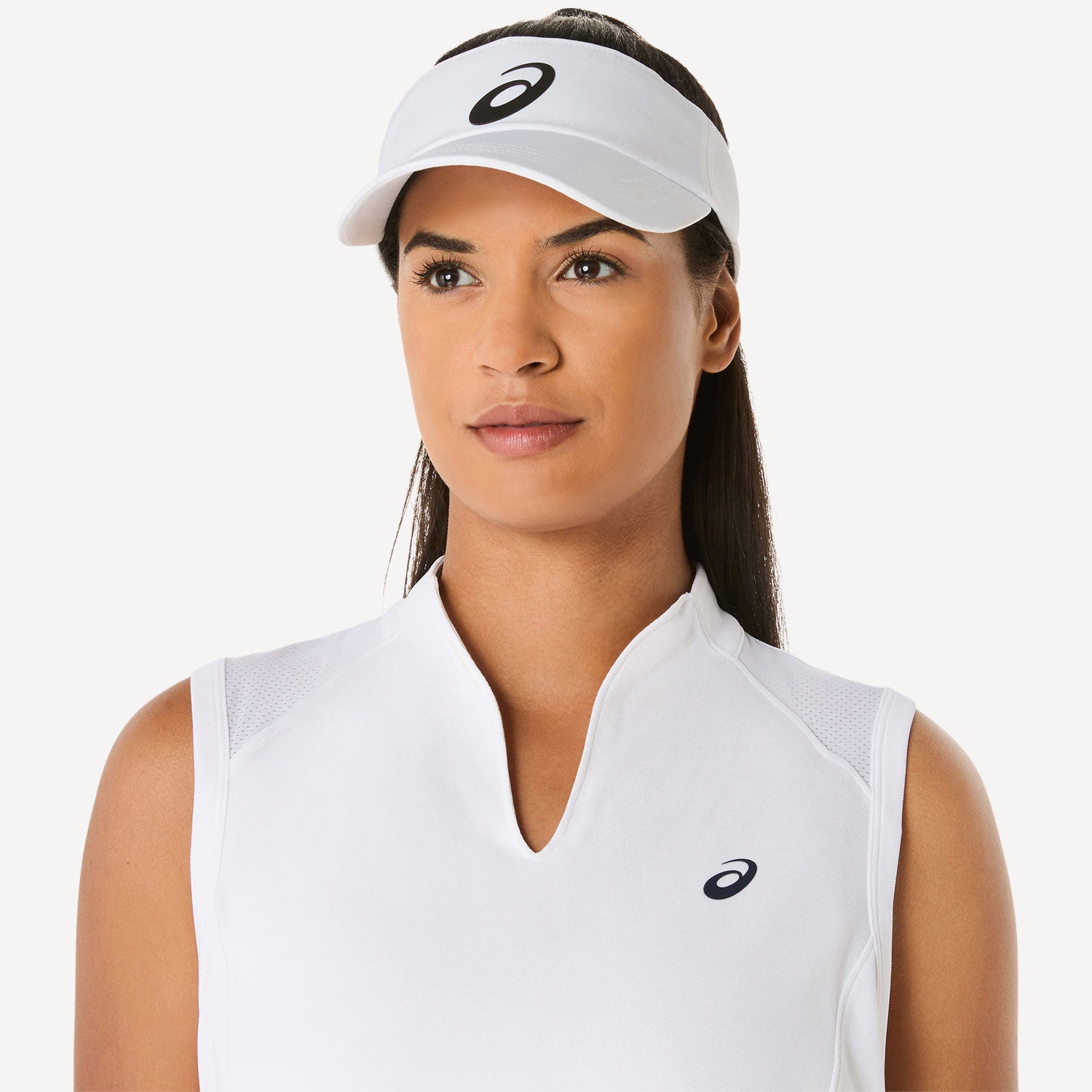 ASICS Court Women's Tennis Tank - White (4)