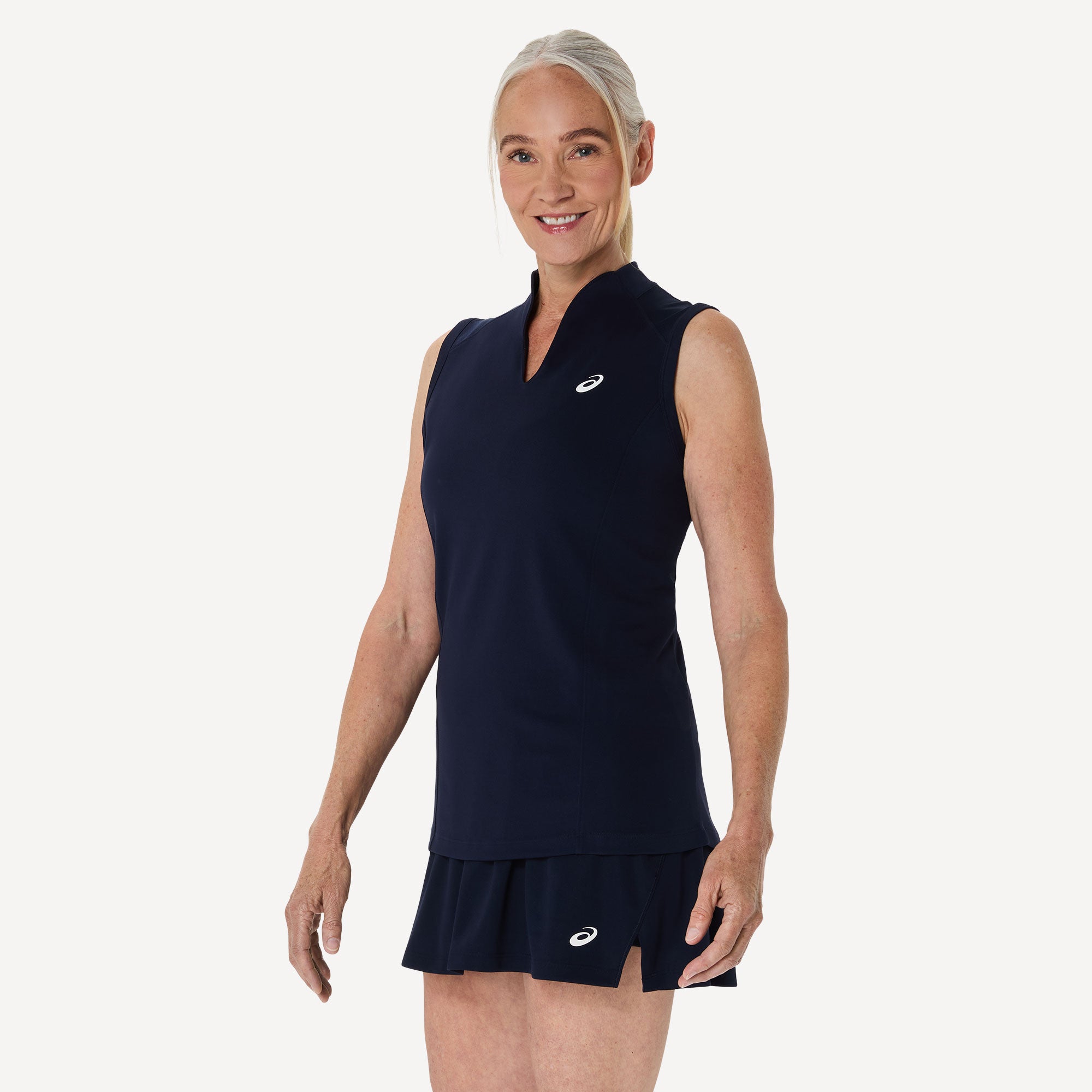 ASICS Court Women's Tennis Tank - Dark Blue (3)