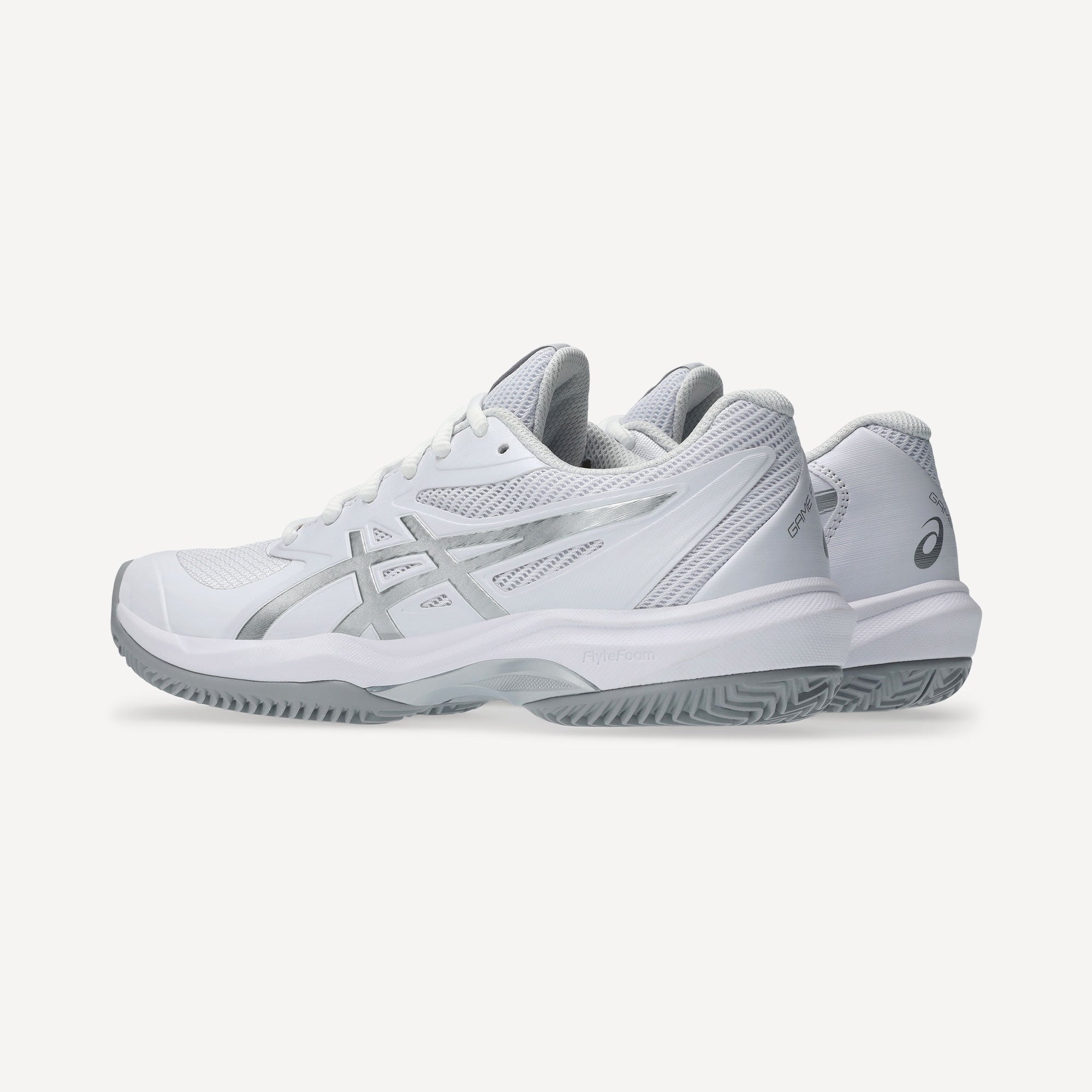 ASICS Game FF Women's Clay Court Tennis Shoes - White (5)