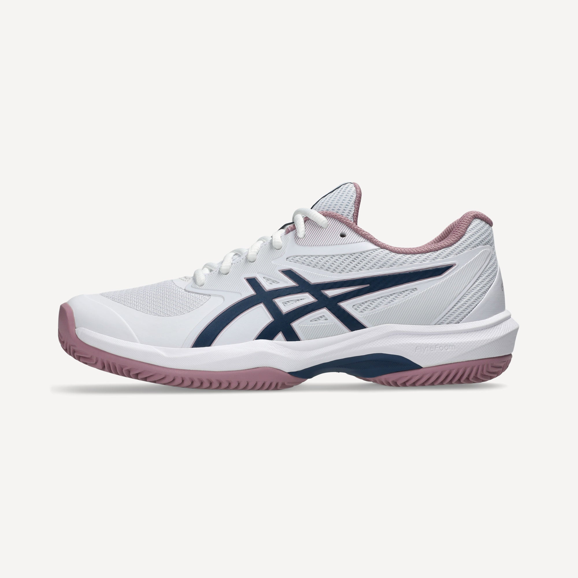 ASICS Game FF Women's Clay Court Tennis Shoes - White (8)