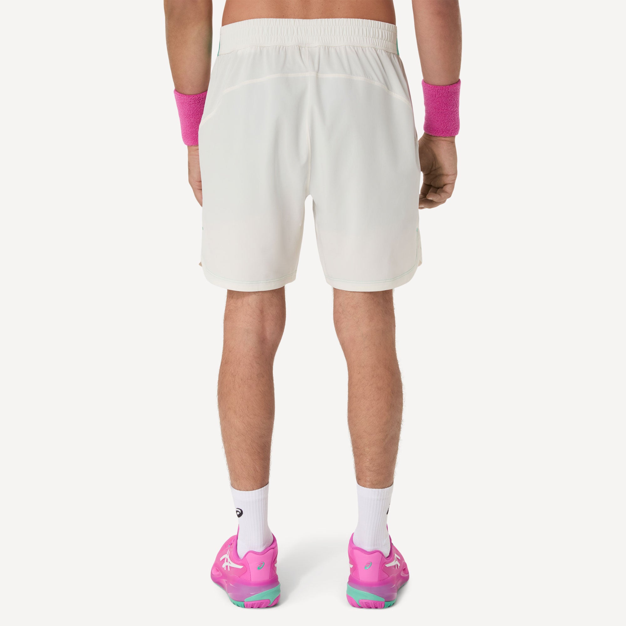 ASICS Game Men's 7-Inch Tennis Shorts - White (2)