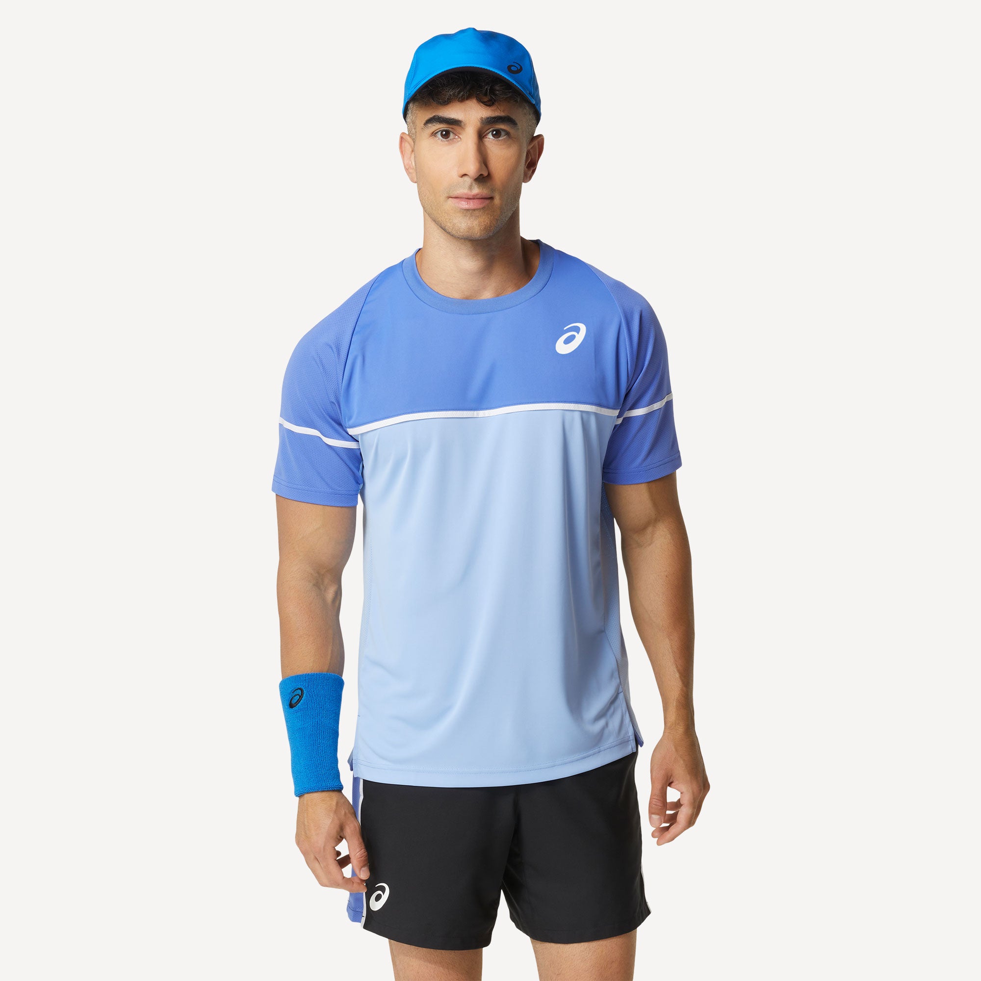 ASICS Game Men's Tennis Shirt - Blue (1)