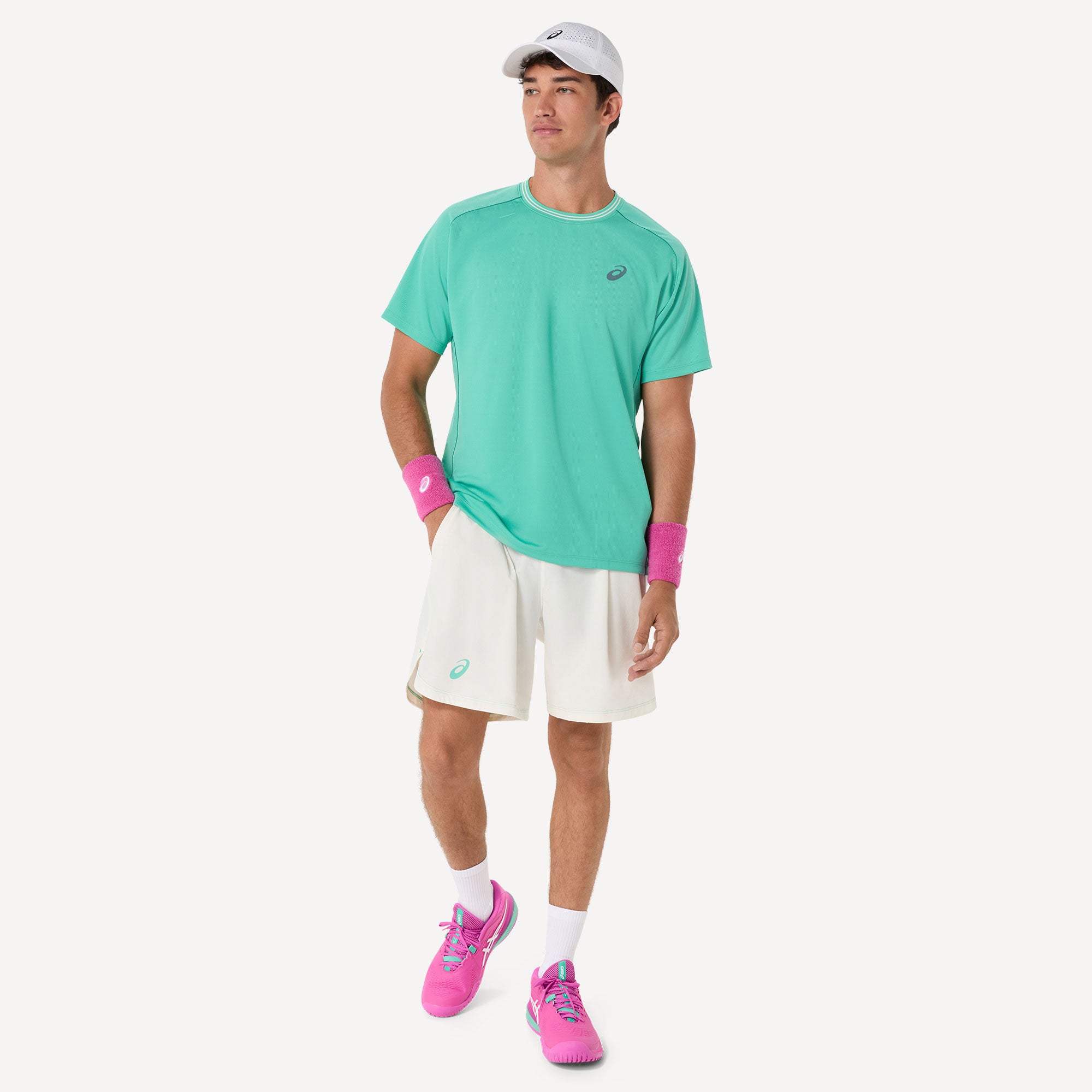 ASICS Game Men's Tennis Shirt - Green (6)