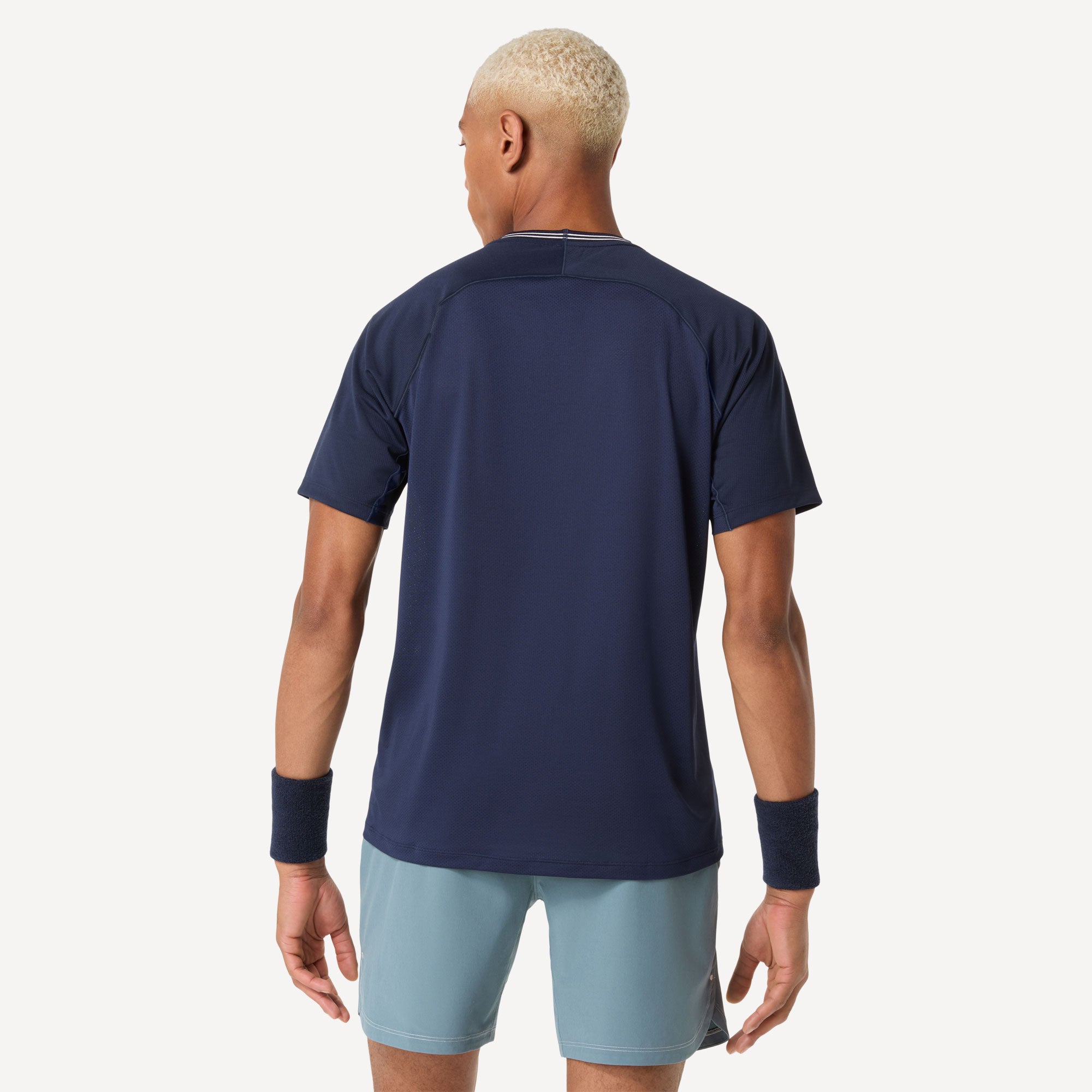 ASICS Game Men's Tennis Shirt- Blue (2)