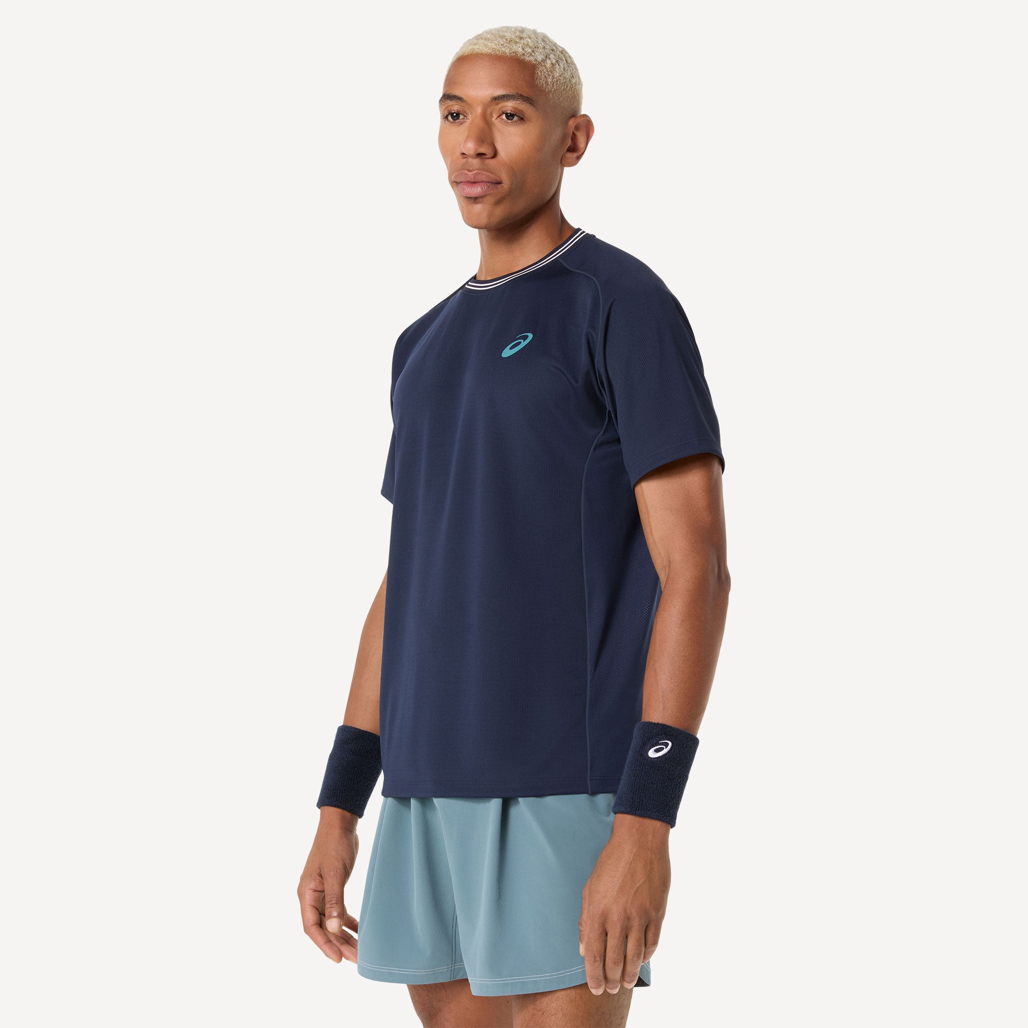 ASICS Game Men's Tennis Shirt- Blue (3)