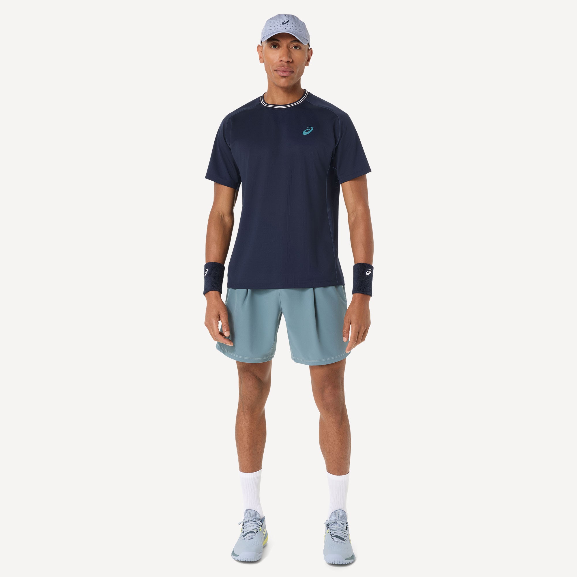 ASICS Game Men's Tennis Shirt- Blue (5)