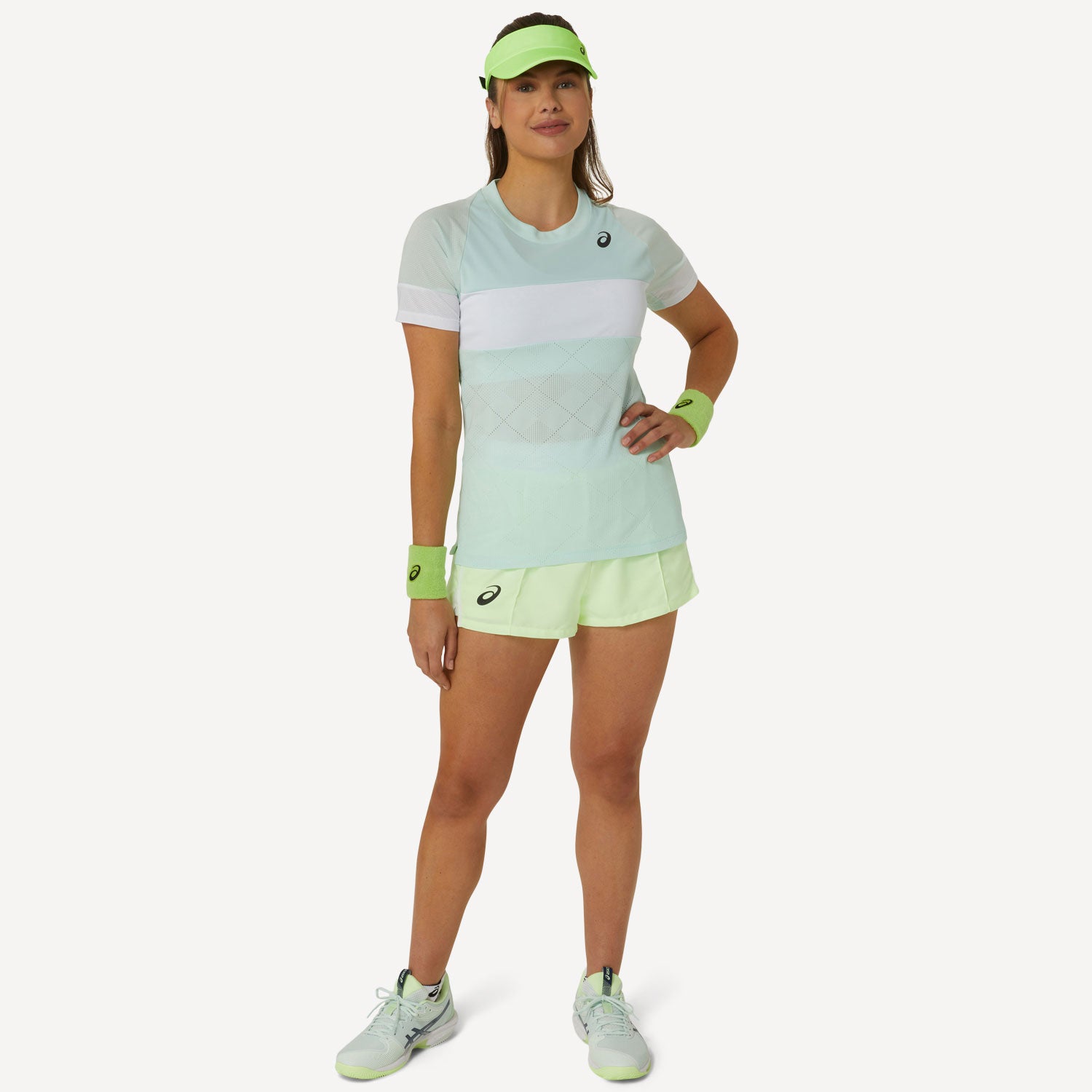 ASICS Game Women's Tennis Shirt - Green (6)