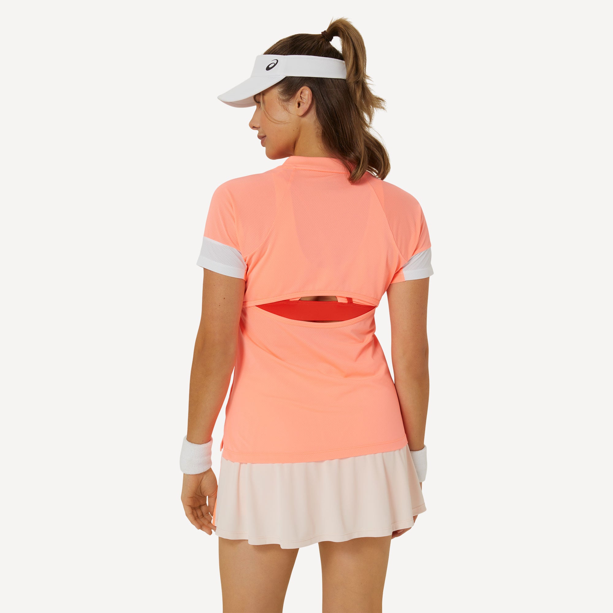 ASICS Game Women's Tennis Shirt - Orange (2)