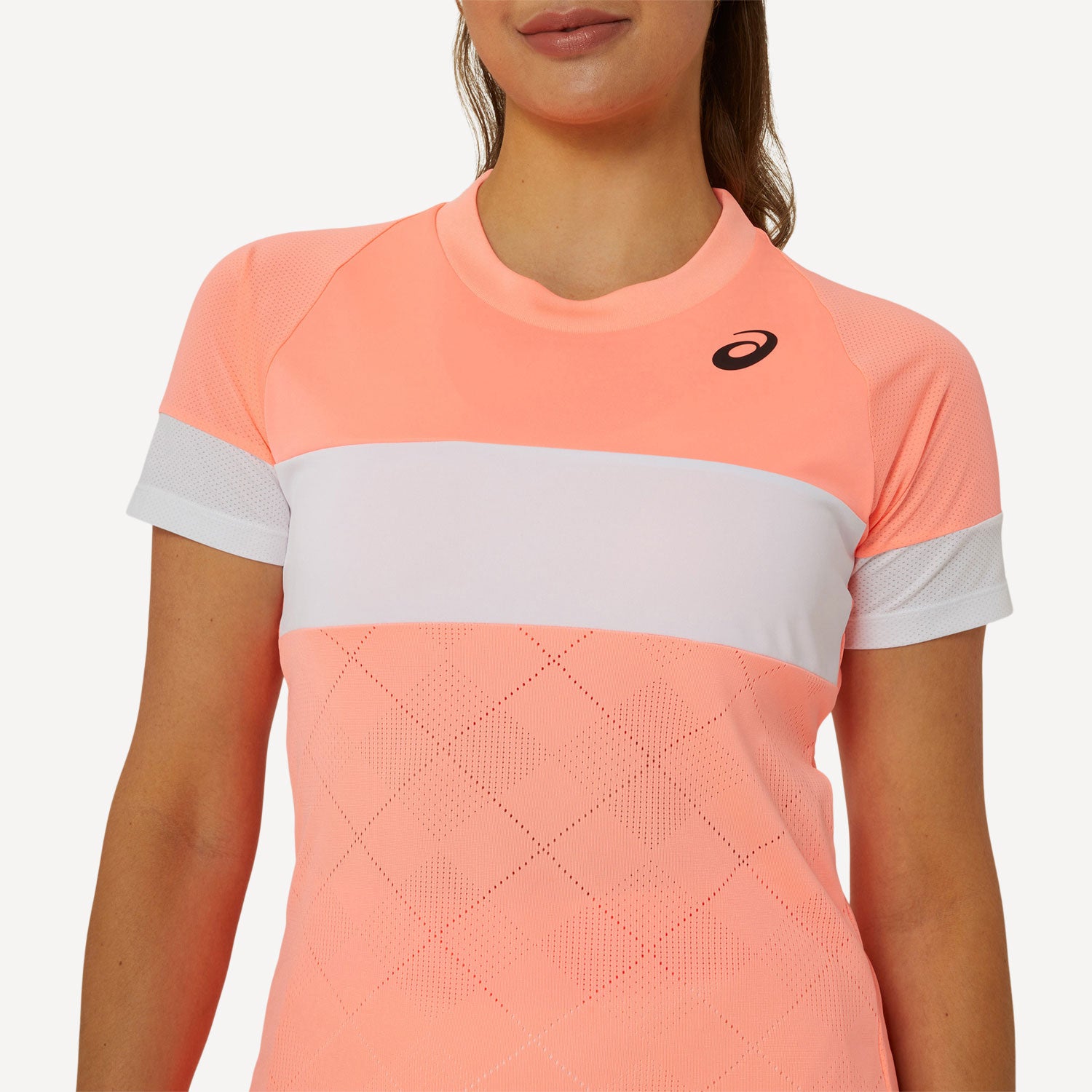 ASICS Game Women's Tennis Shirt - Orange (6)