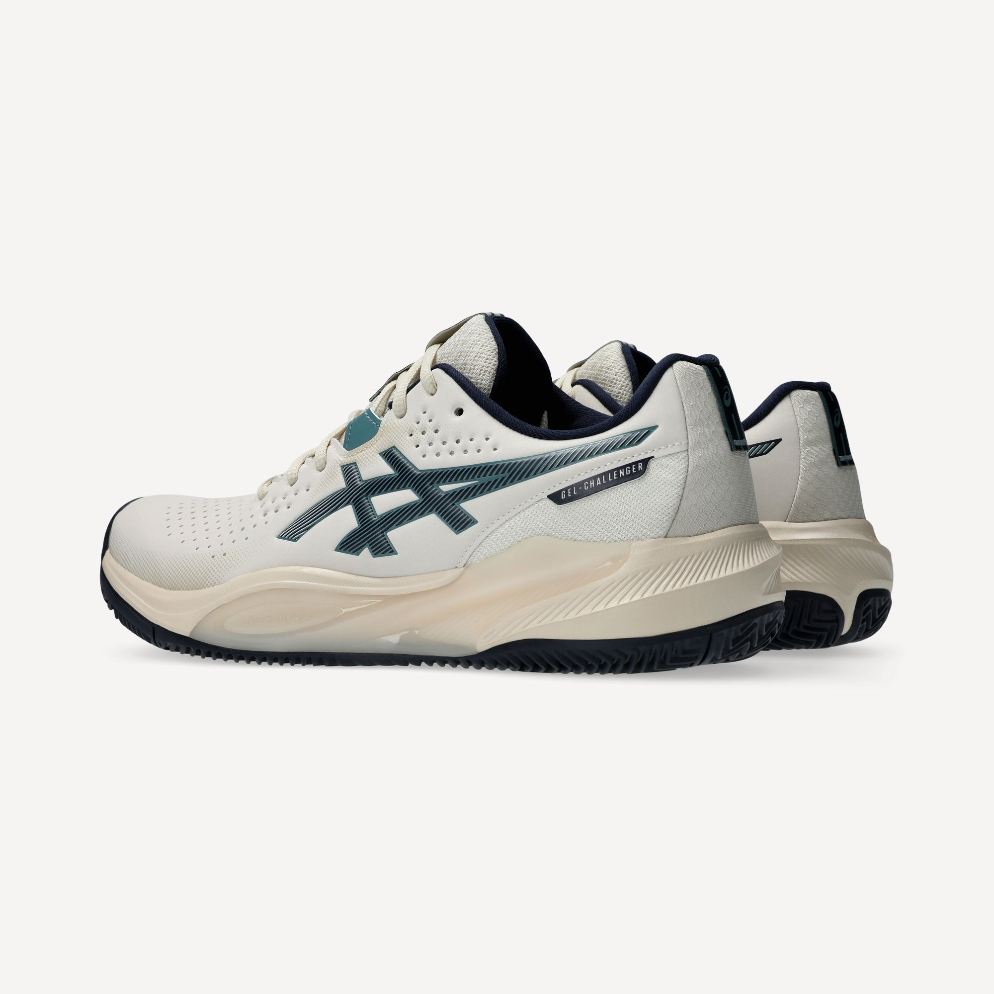 ASICS Gel-Challenger 15 Men's Clay Court Tennis Shoes - Off-white (5)