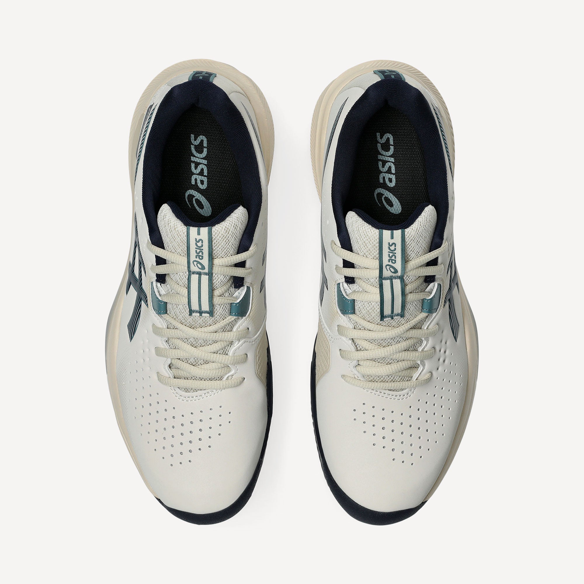 ASICS Gel-Challenger 15 Men's Clay Court Tennis Shoes - Off-white (7)