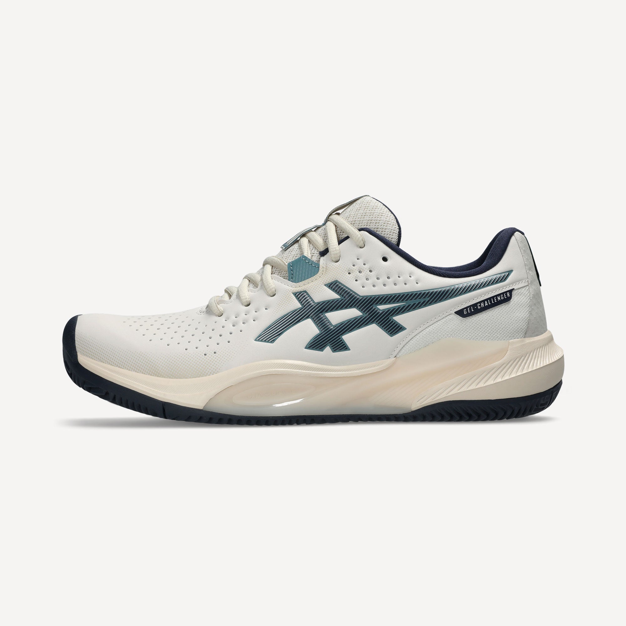 ASICS Gel-Challenger 15 Men's Clay Court Tennis Shoes - Off-white (8)