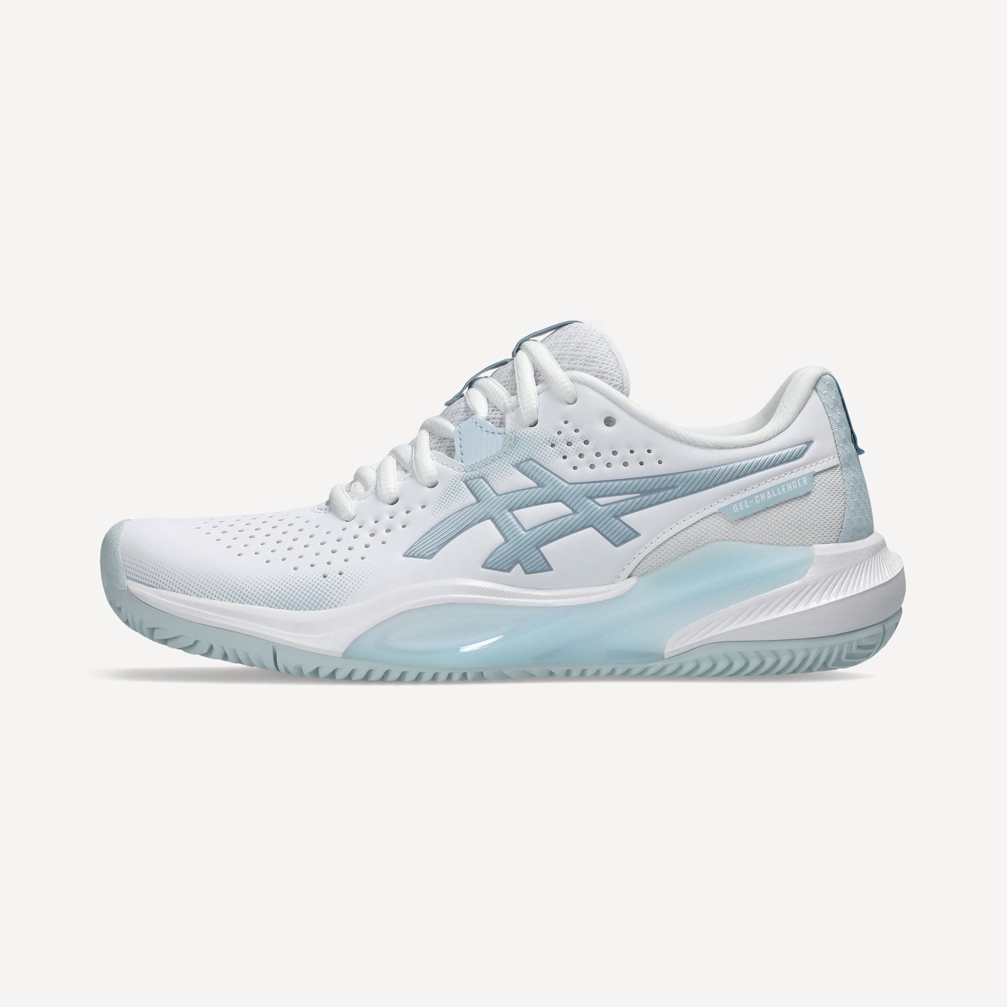 ASICS Gel-Challenger 15 Women's Clay Court Tennis Shoes - White (8)