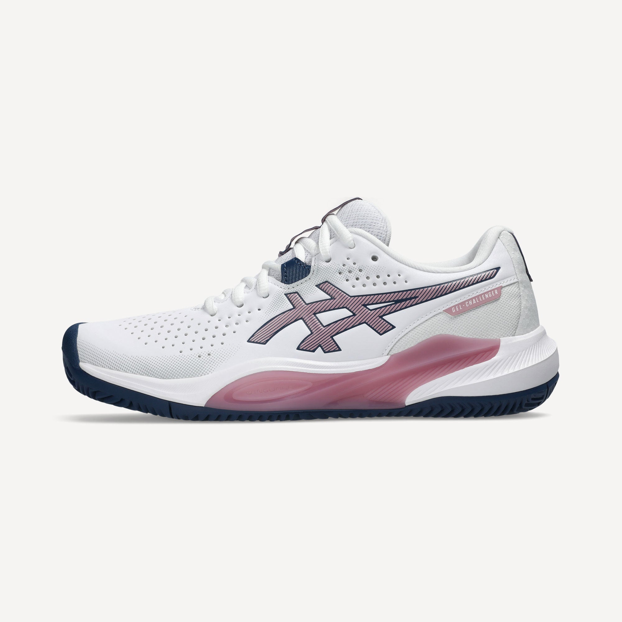 ASICS Gel-Challenger 15 Women's Clay Court Tennis Shoes - White (8)