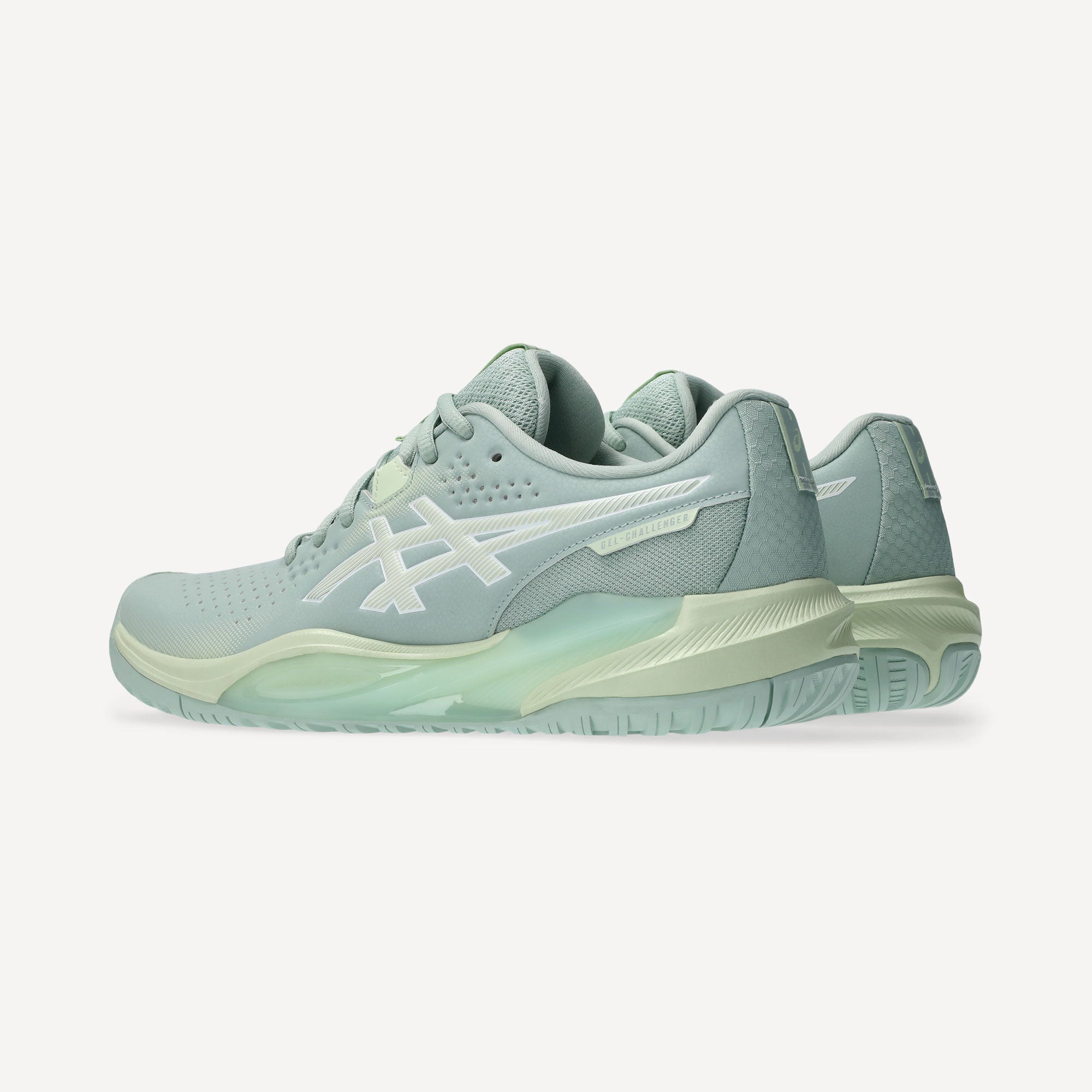 ASICS Gel-Challenger 15 Women's Hard Court Tennis Shoes - Green (5)