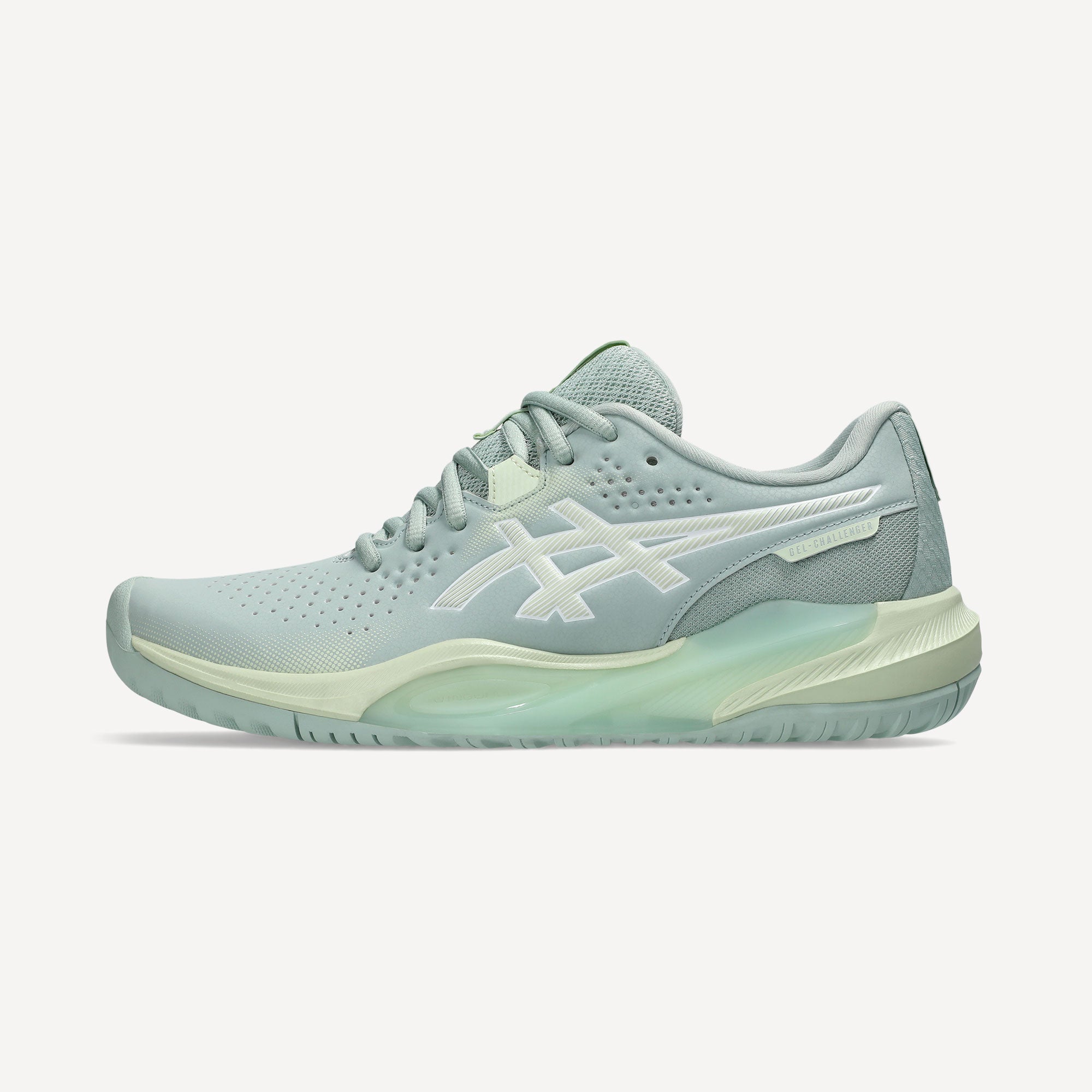 ASICS Gel-Challenger 15 Women's Hard Court Tennis Shoes - Green (8)