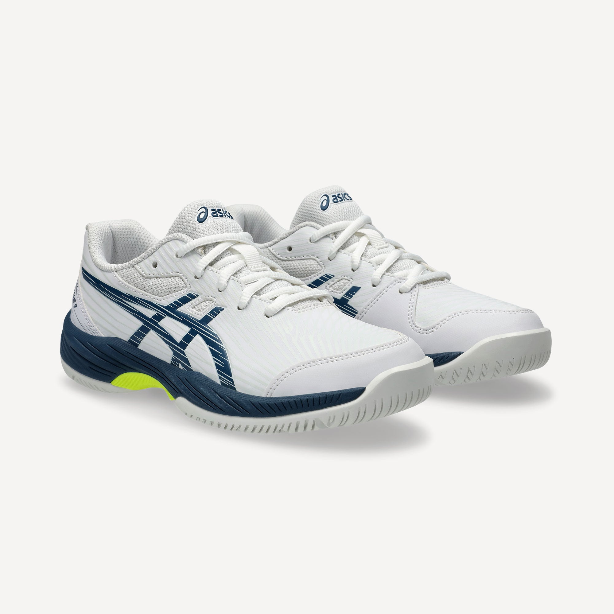 ASICS Gel-Game 9 Kids' All Court Tennis Shoes - White (4)