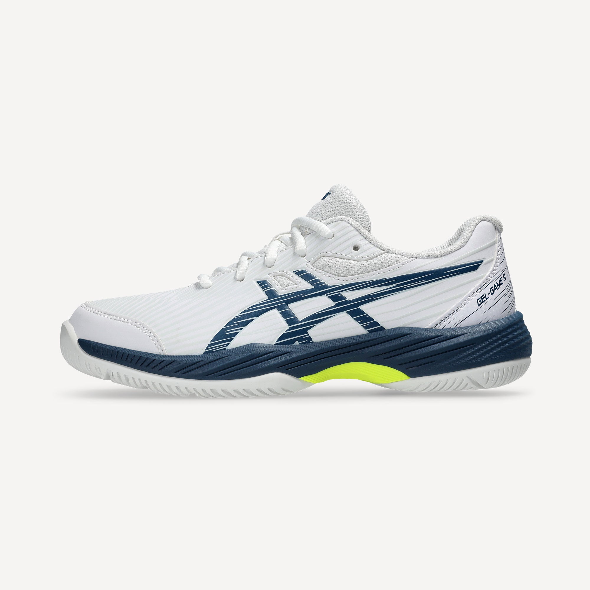 ASICS Gel-Game 9 Kids' All Court Tennis Shoes - White (8)