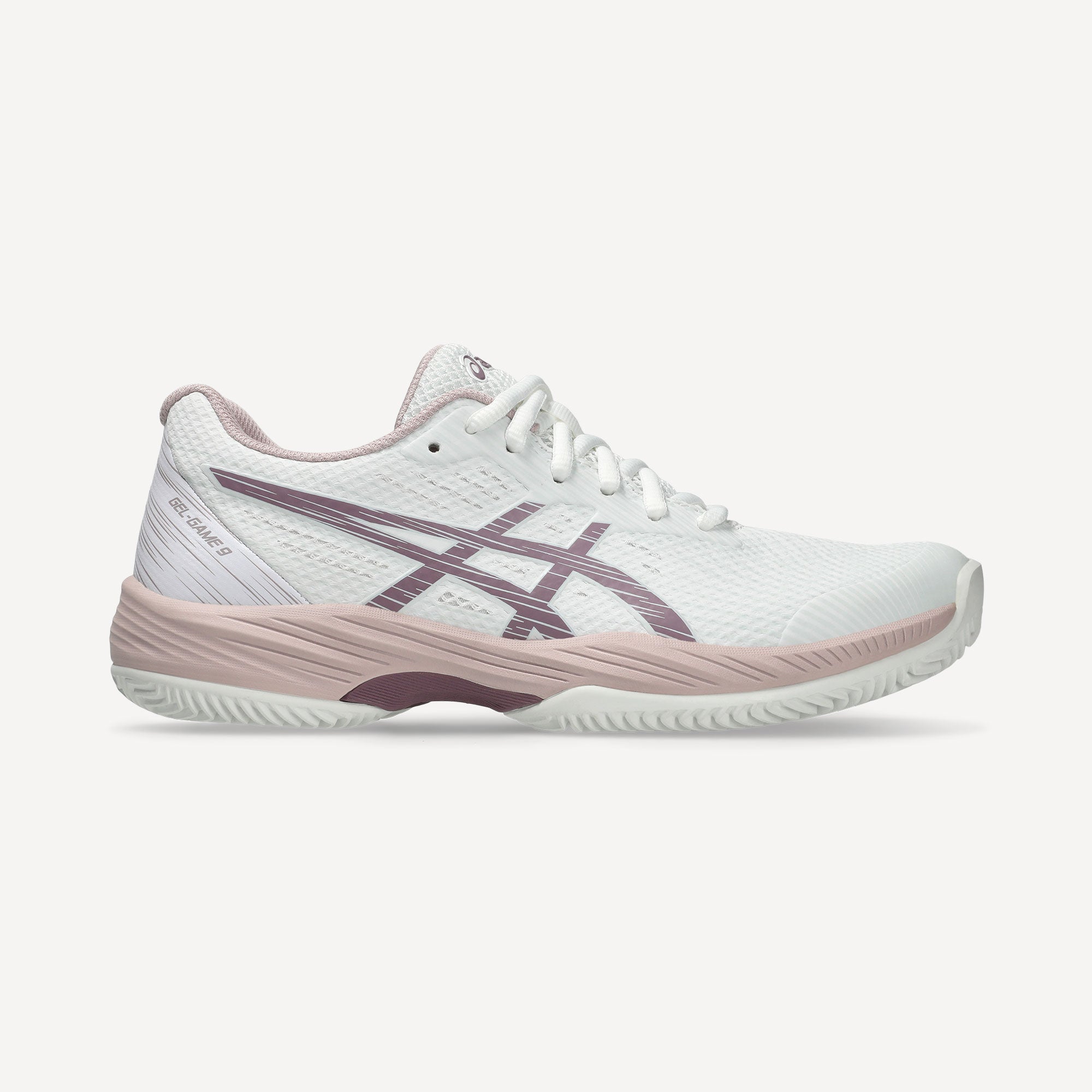 ASICS Gel-Game 9 Women's Clay Court Tennis Shoes - White (1)