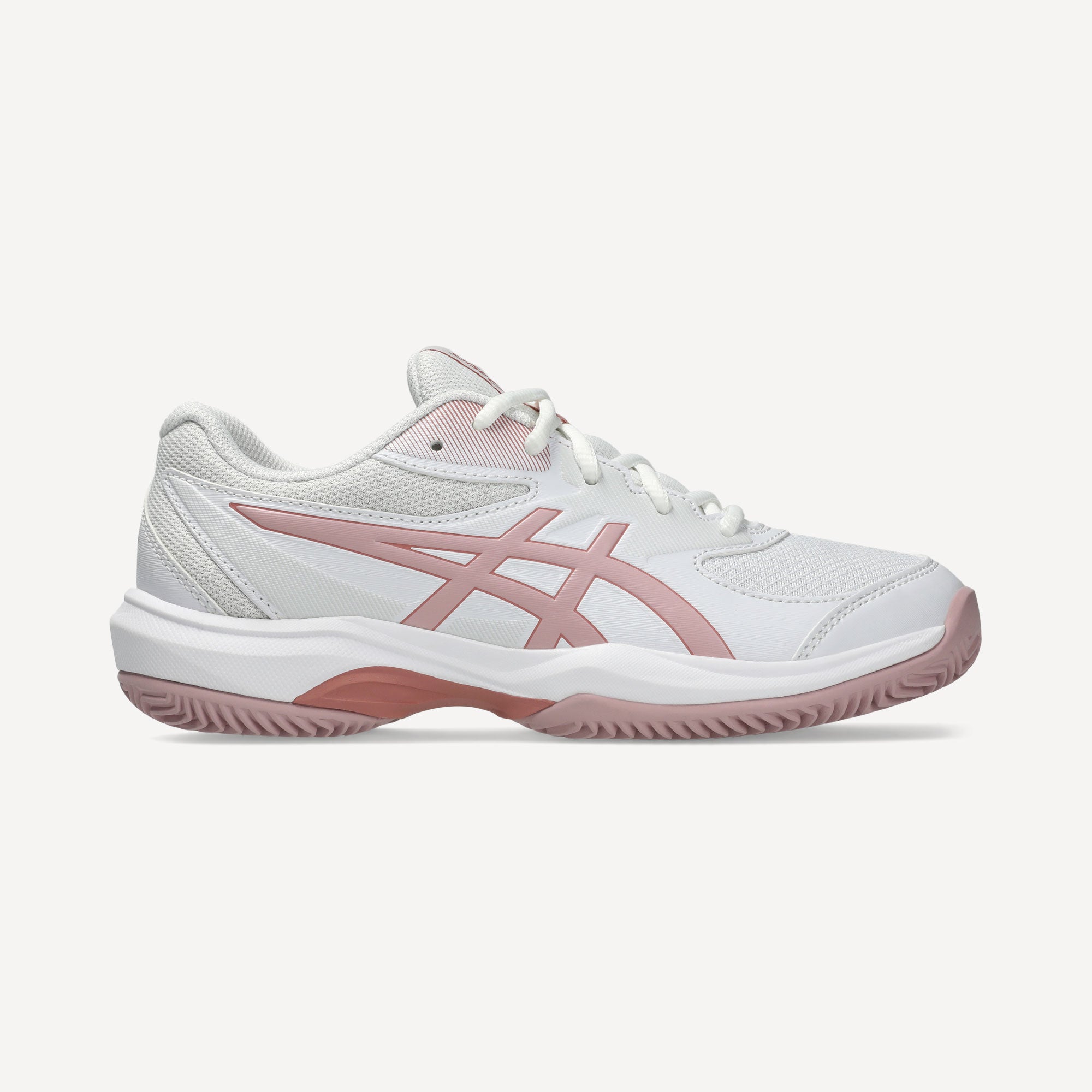 ASICS Gel-Game Kids' Clay Court Tennis Shoes - White (1)