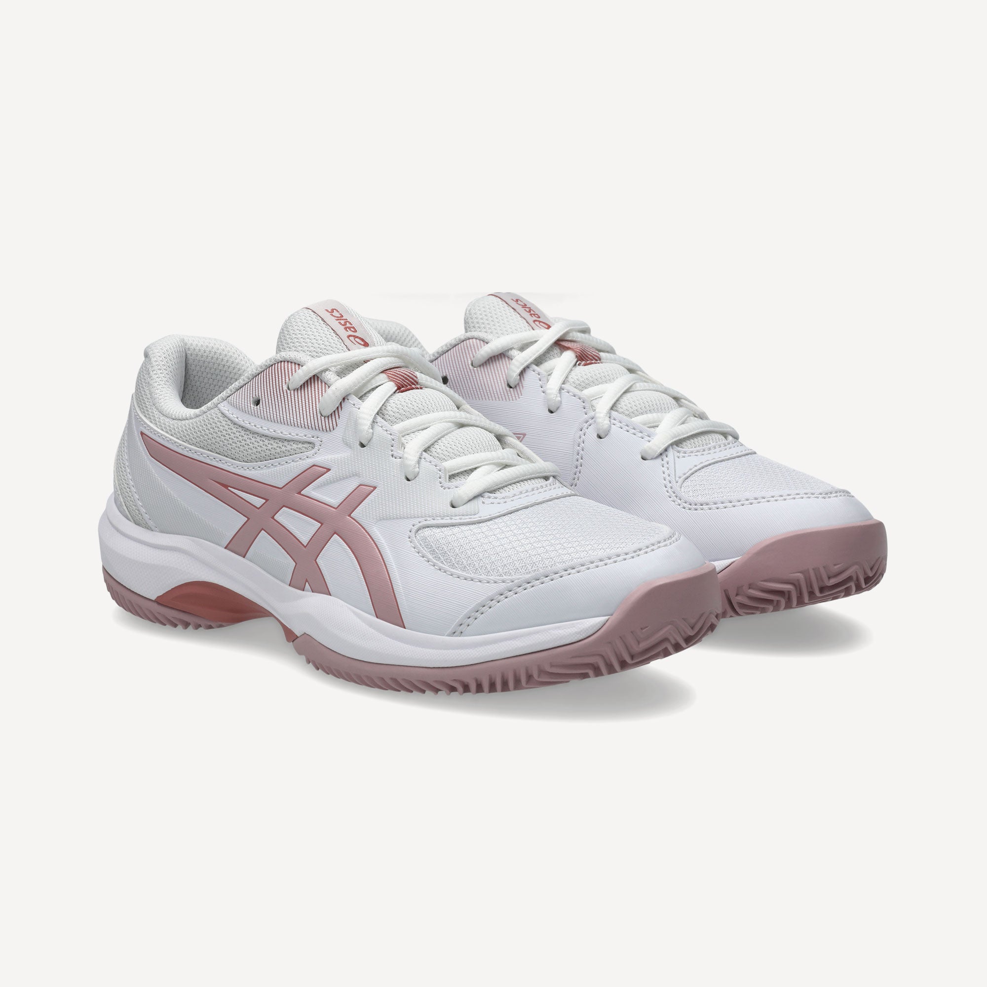 ASICS Gel-Game Kids' Clay Court Tennis Shoes - White (4)