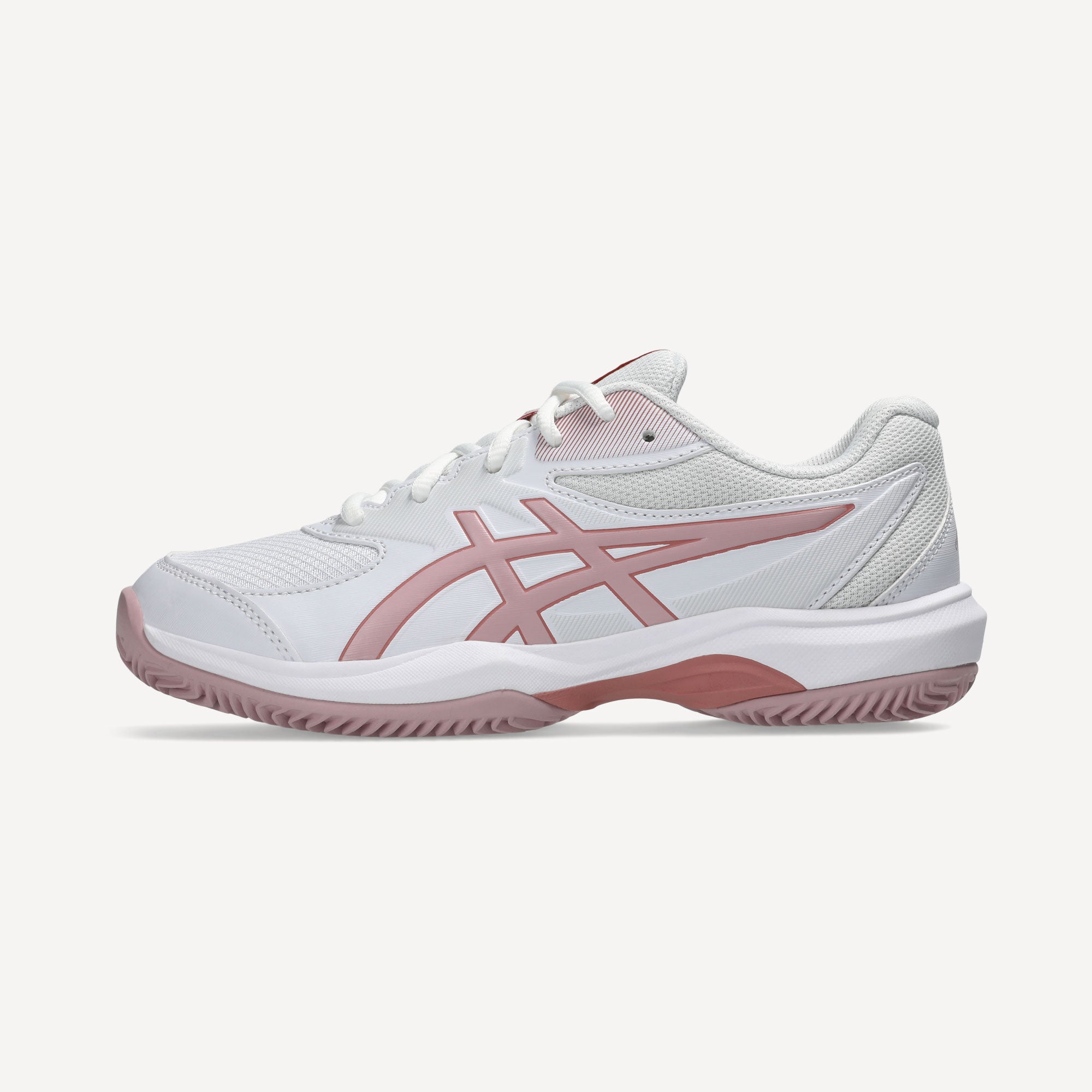 ASICS Gel-Game Kids' Clay Court Tennis Shoes - White (8)