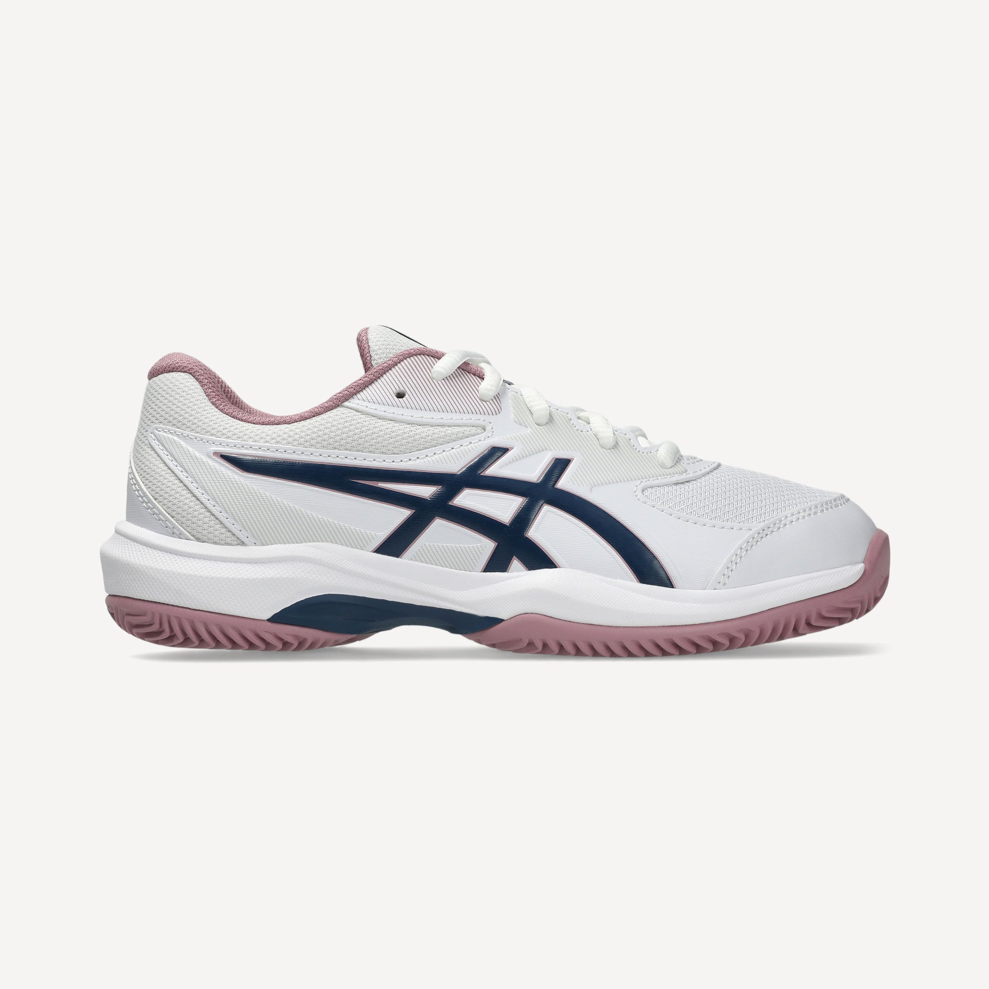 ASICS Gel-Game Kids' Clay Court Tennis Shoes - White (1)