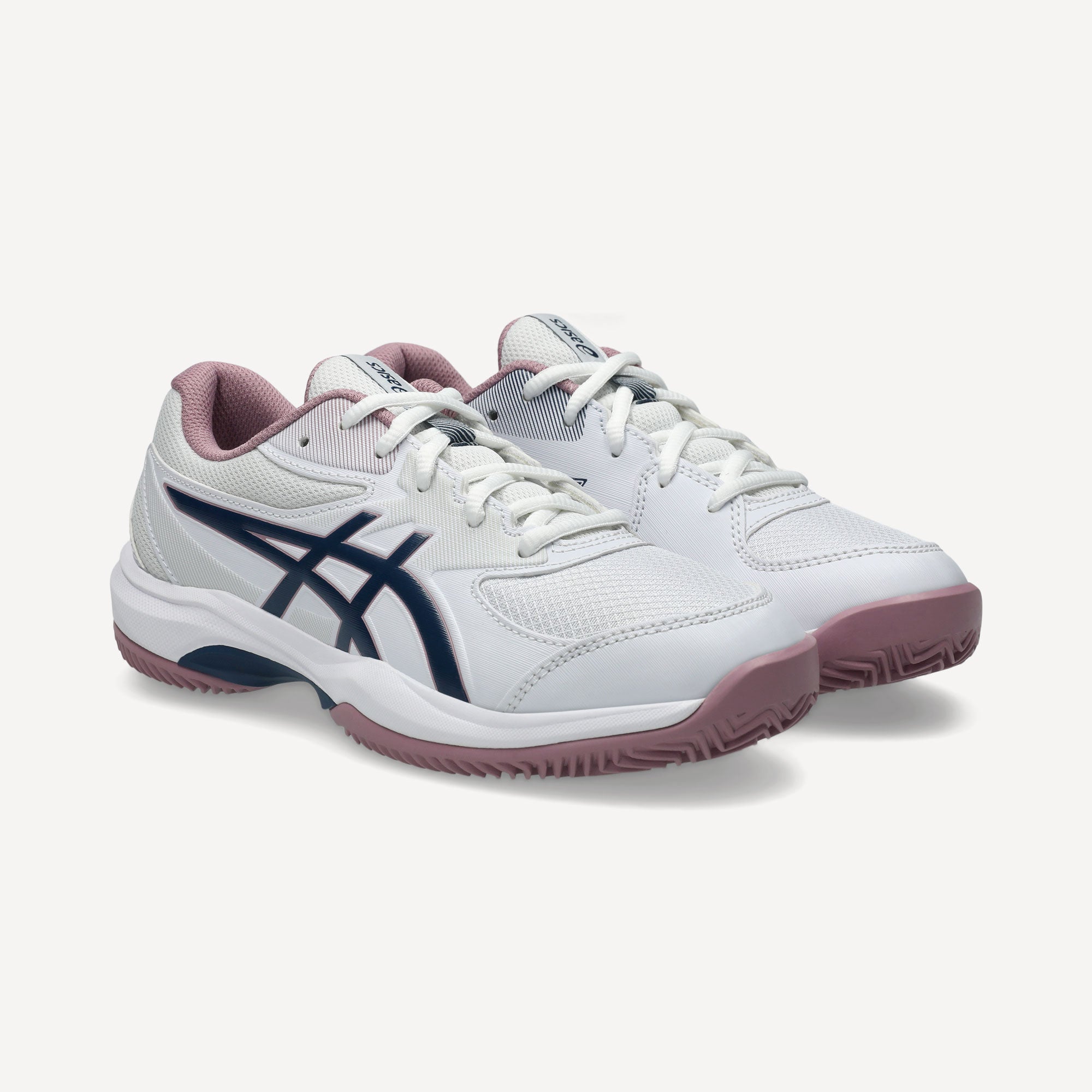 ASICS Gel-Game Kids' Clay Court Tennis Shoes - White (4)
