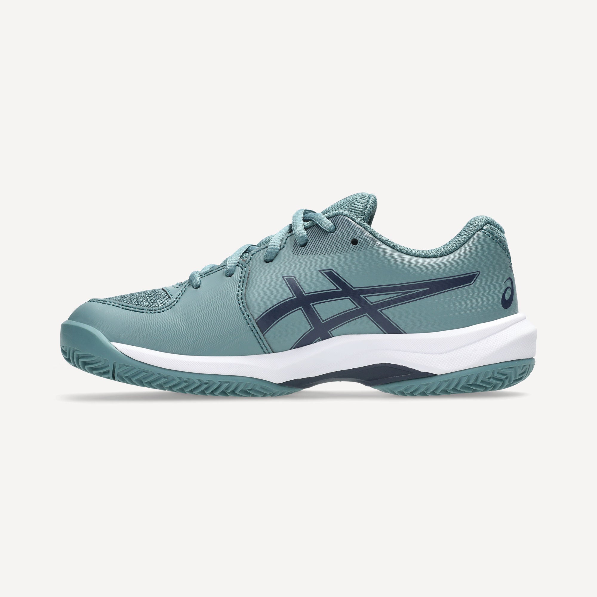 ASICS Gel-Game Kids' Clay Court Tennis Shoes - Green (3)