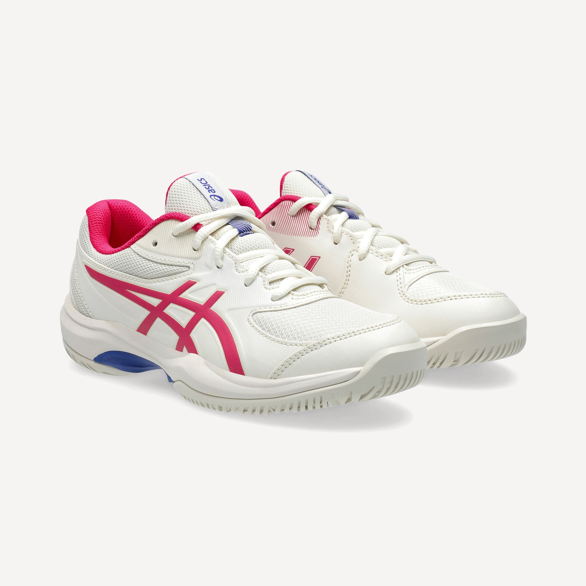 ASICS Gel-Game Kids' Tennis Shoes - Off-White (4)