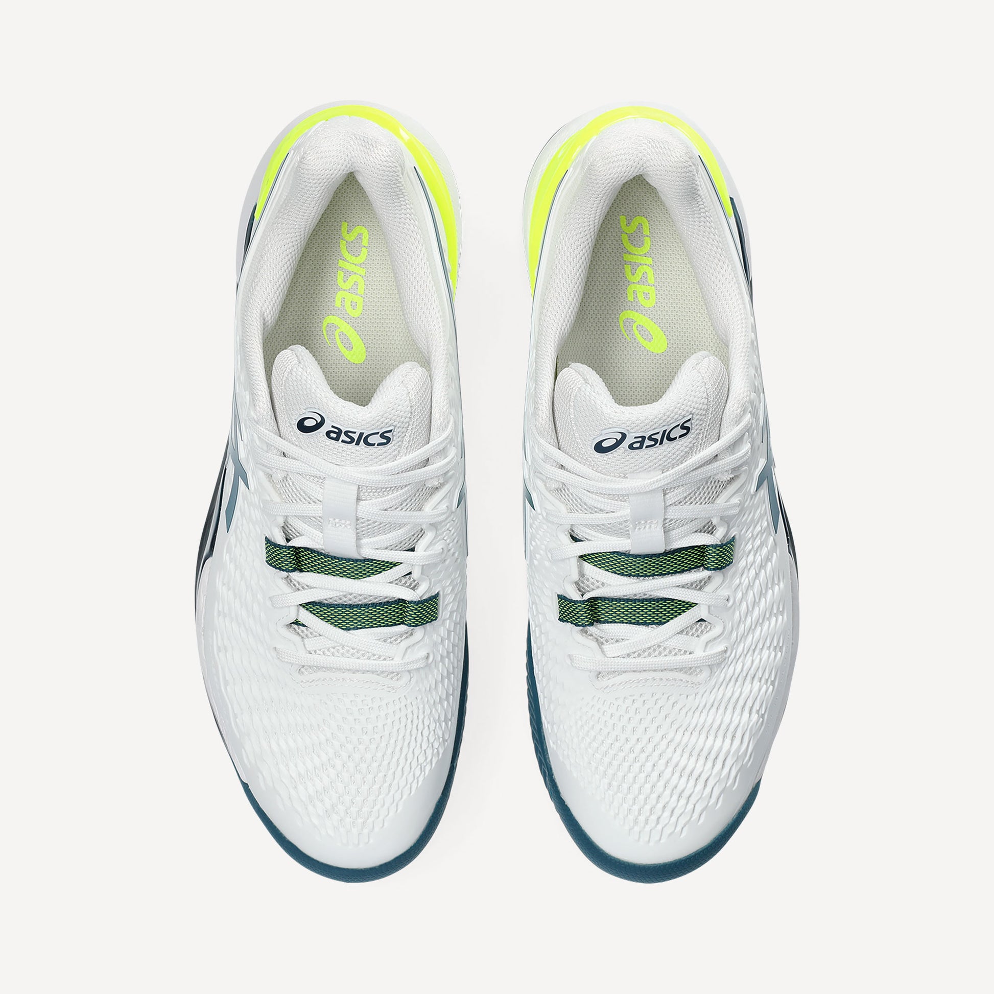 ASICS Gel-Resolution 9 Men's Clay Court Tennis Shoes White (7)