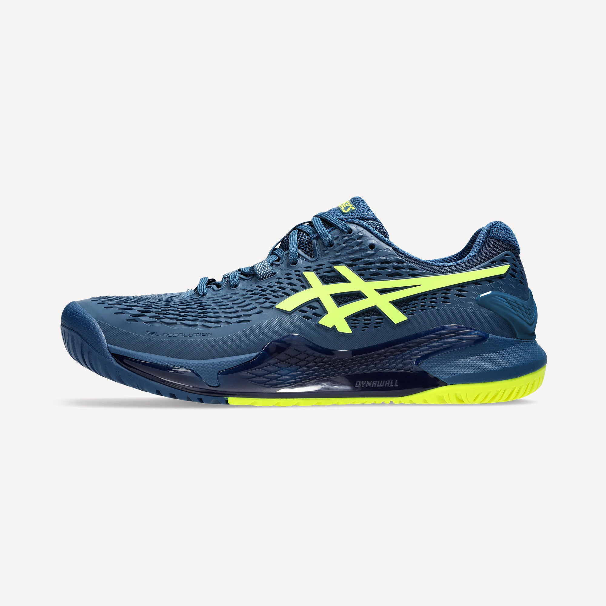 ASICS Gel-Resolution 9 Men's Hard Court Tennis Shoes - Blue (8)