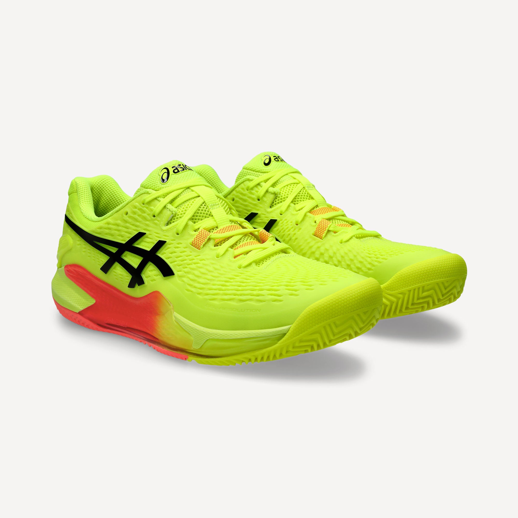 ASICS Gel-Resolution 9 Paris Men's Clay Court Tennis Shoes - Yellow (4)