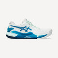 ASICS Gel-Resolution 9 Women's Clay Court Tennis Shoes - White (1)