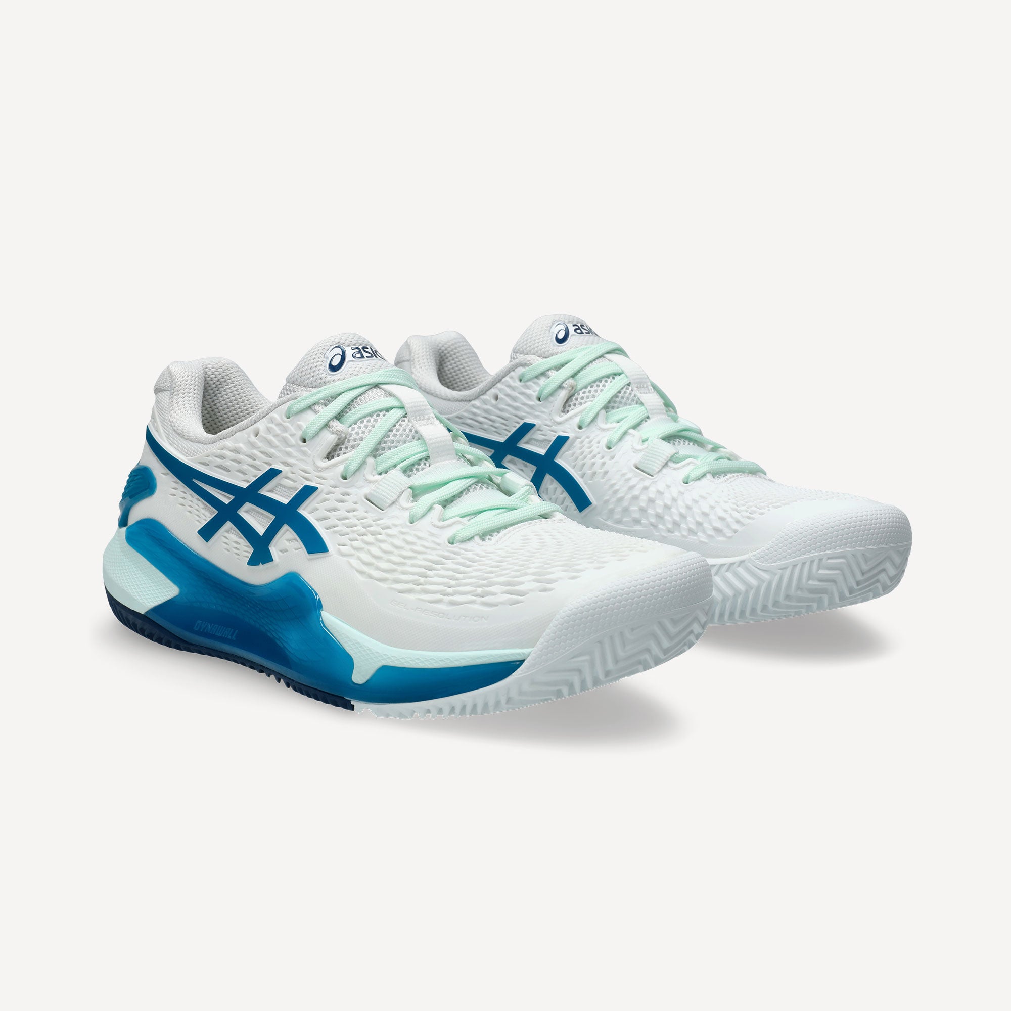 ASICS Gel-Resolution 9 Women's Clay Court Tennis Shoes - White (4)
