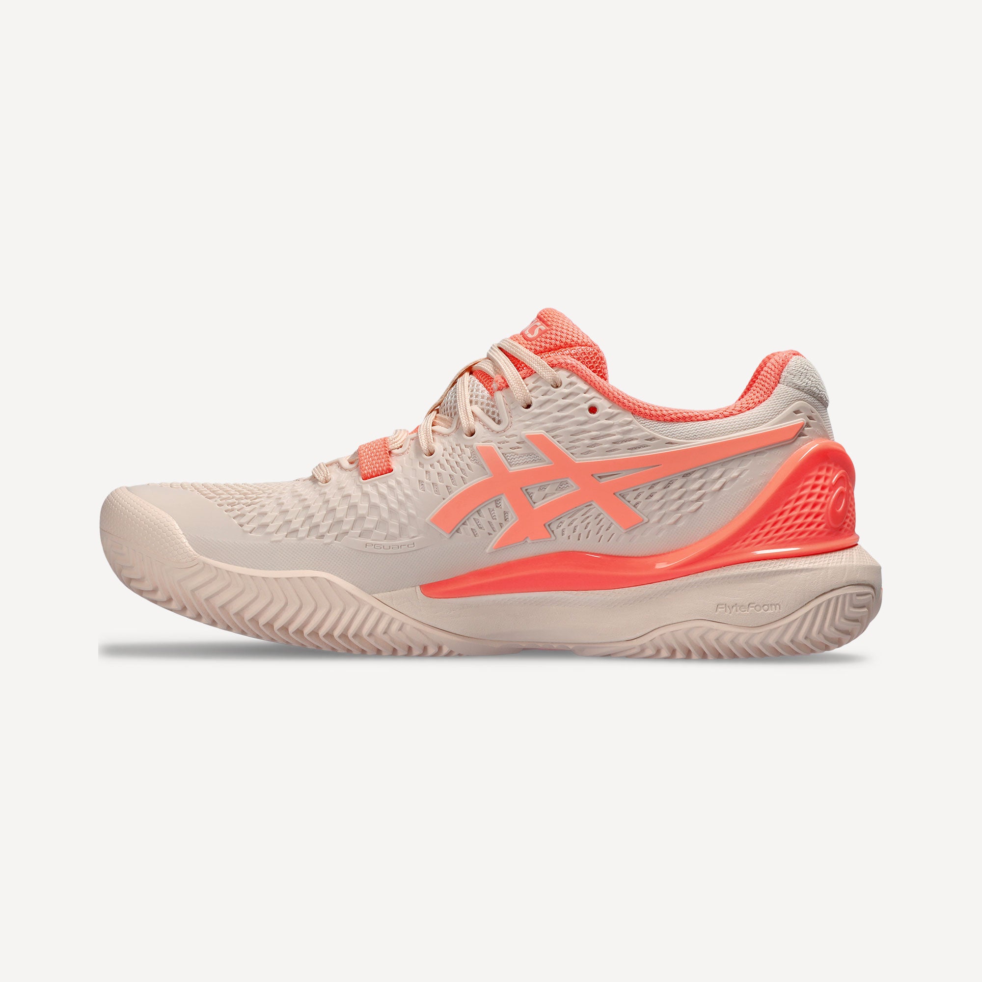ASICS Gel-Resolution 9 Women's Clay Court Tennis Shoes - Pink (3)