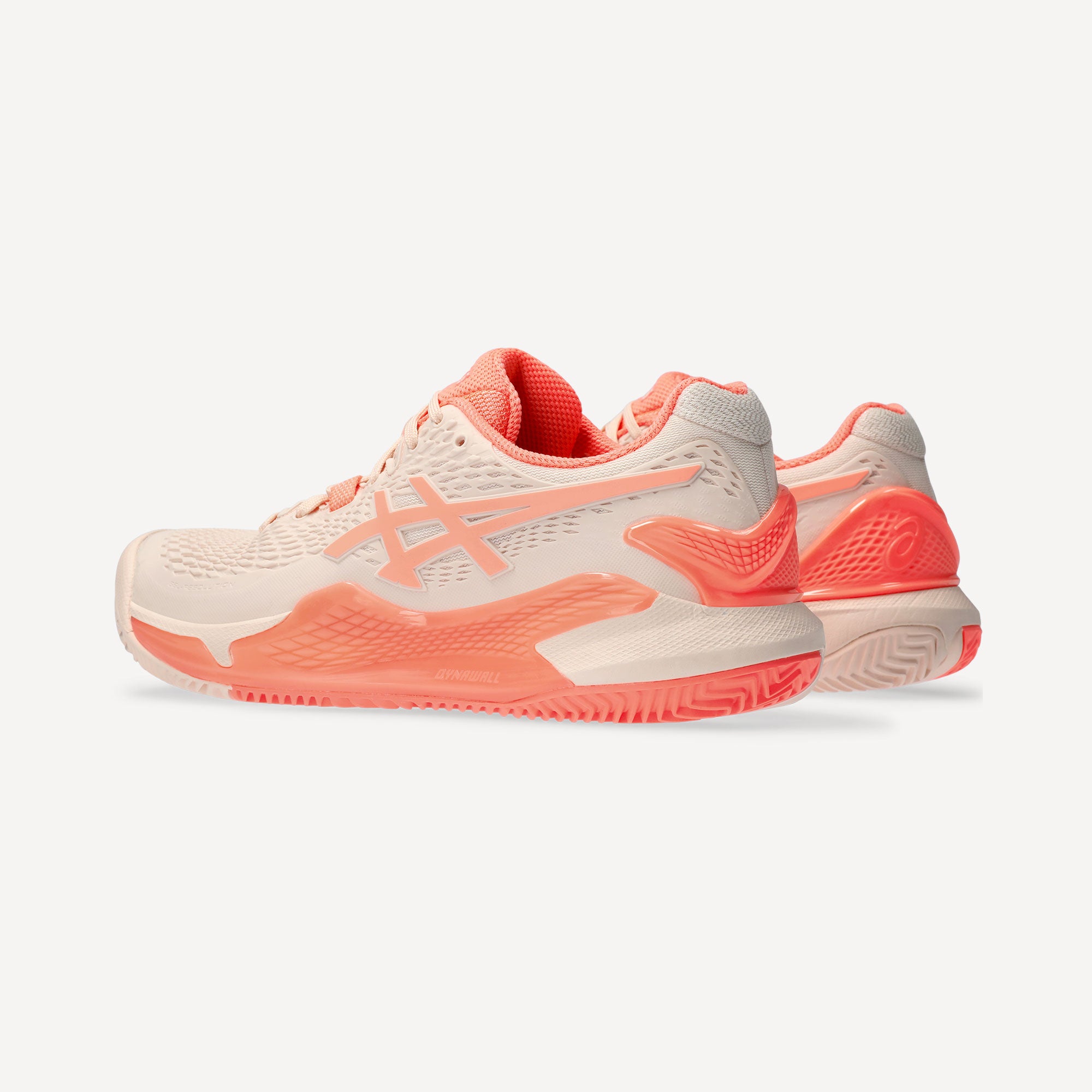 ASICS Gel-Resolution 9 Women's Clay Court Tennis Shoes - Pink (5)