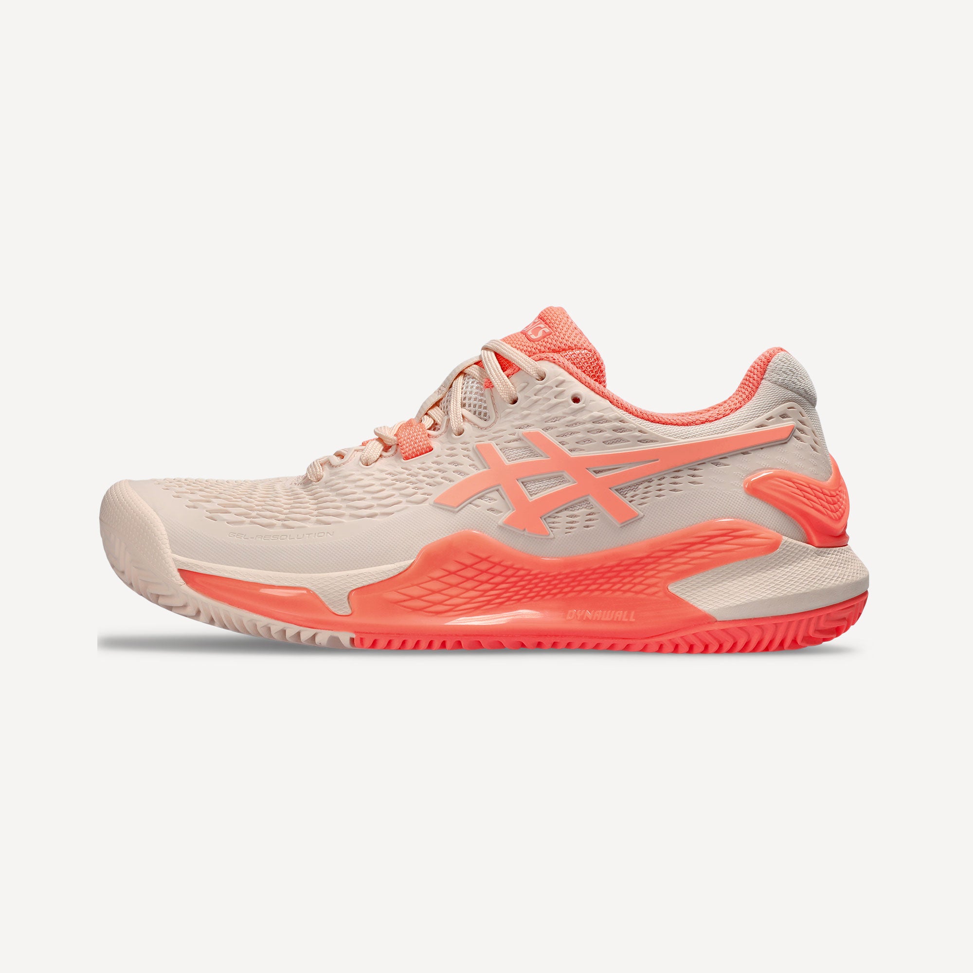 ASICS Gel-Resolution 9 Women's Clay Court Tennis Shoes - Pink (8)