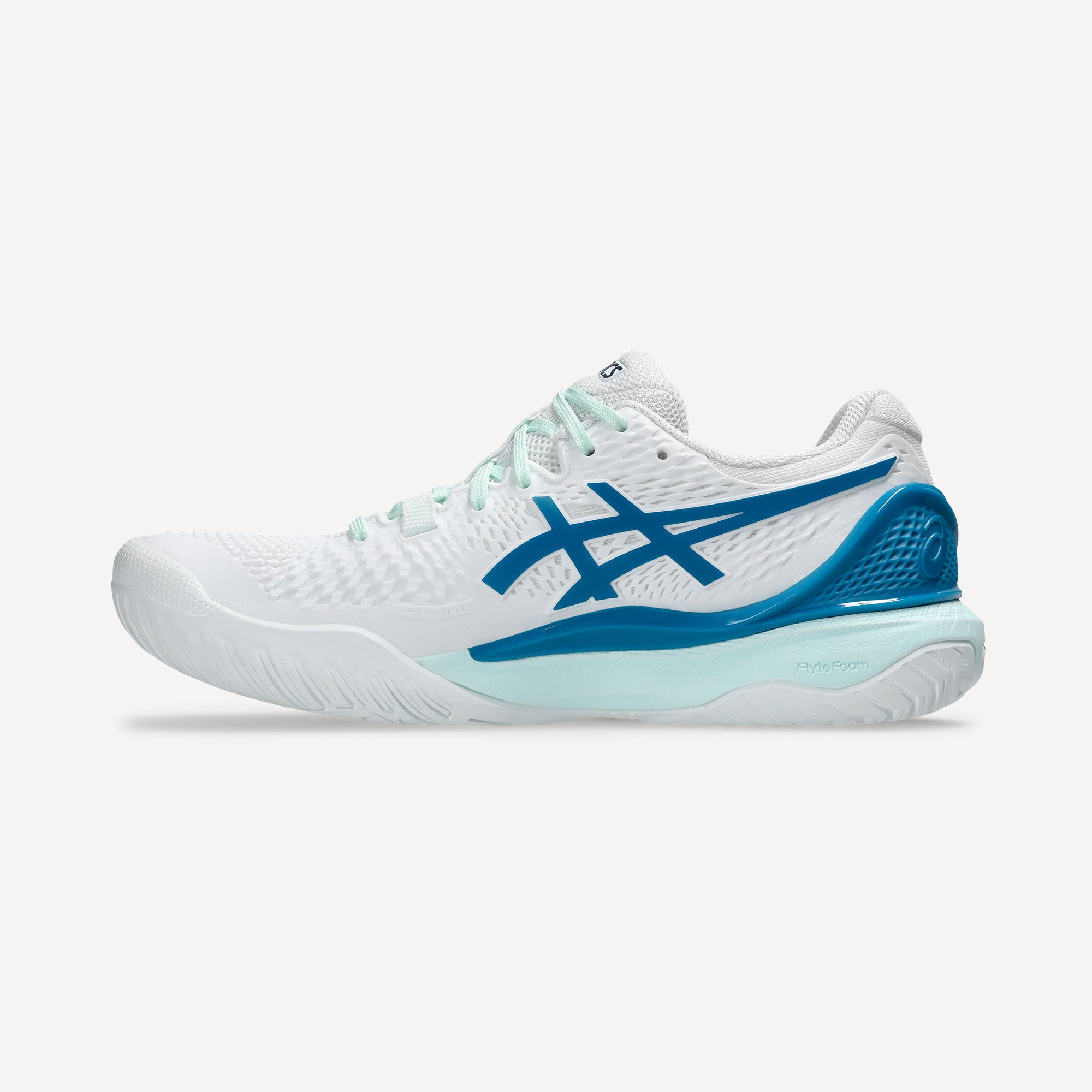 ASICS Gel-Resolution 9 Women's Hard Court Tennis Shoes - White (3)