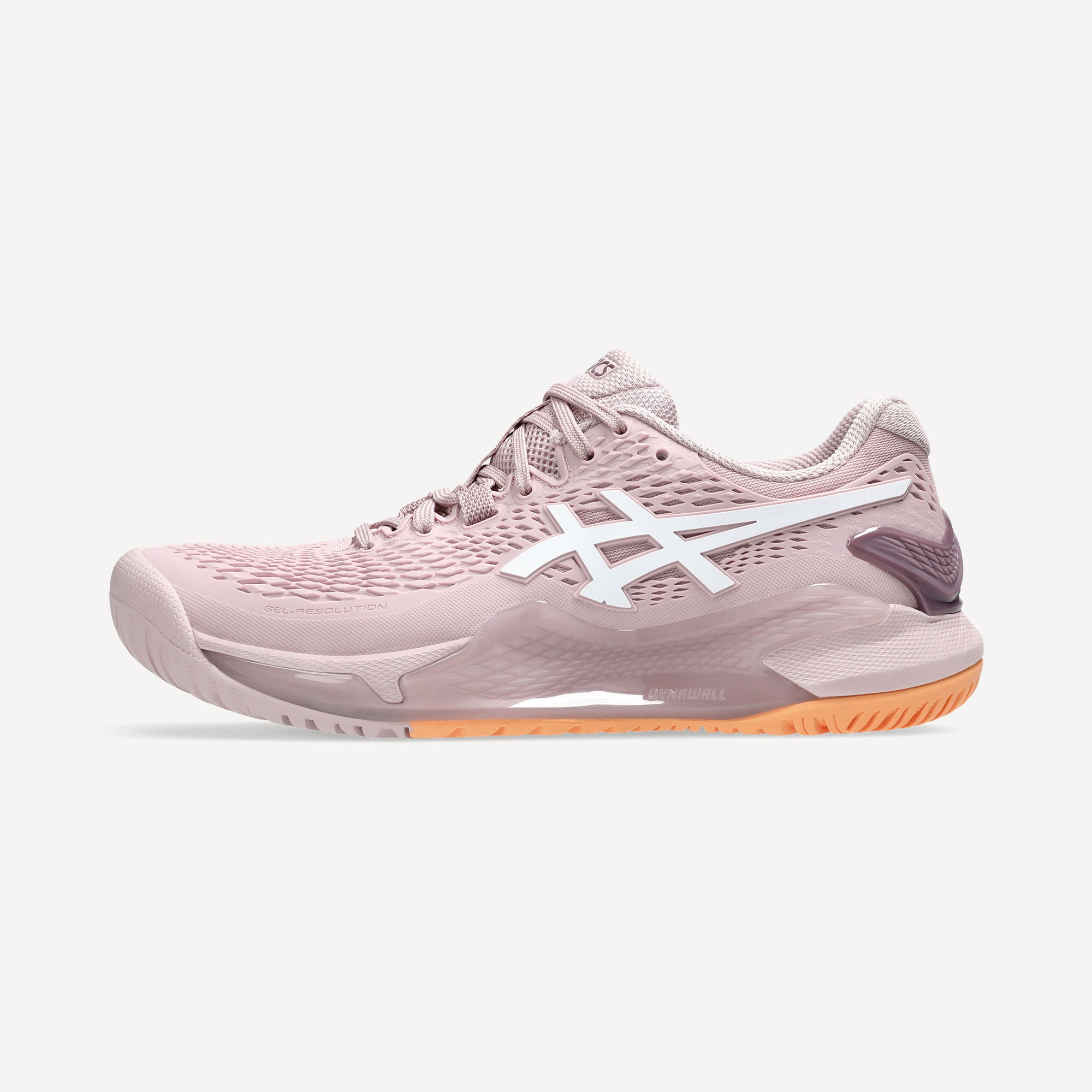 ASICS Gel-Resolution 9 Women's Hard Court Tennis Shoes - Pink (8)