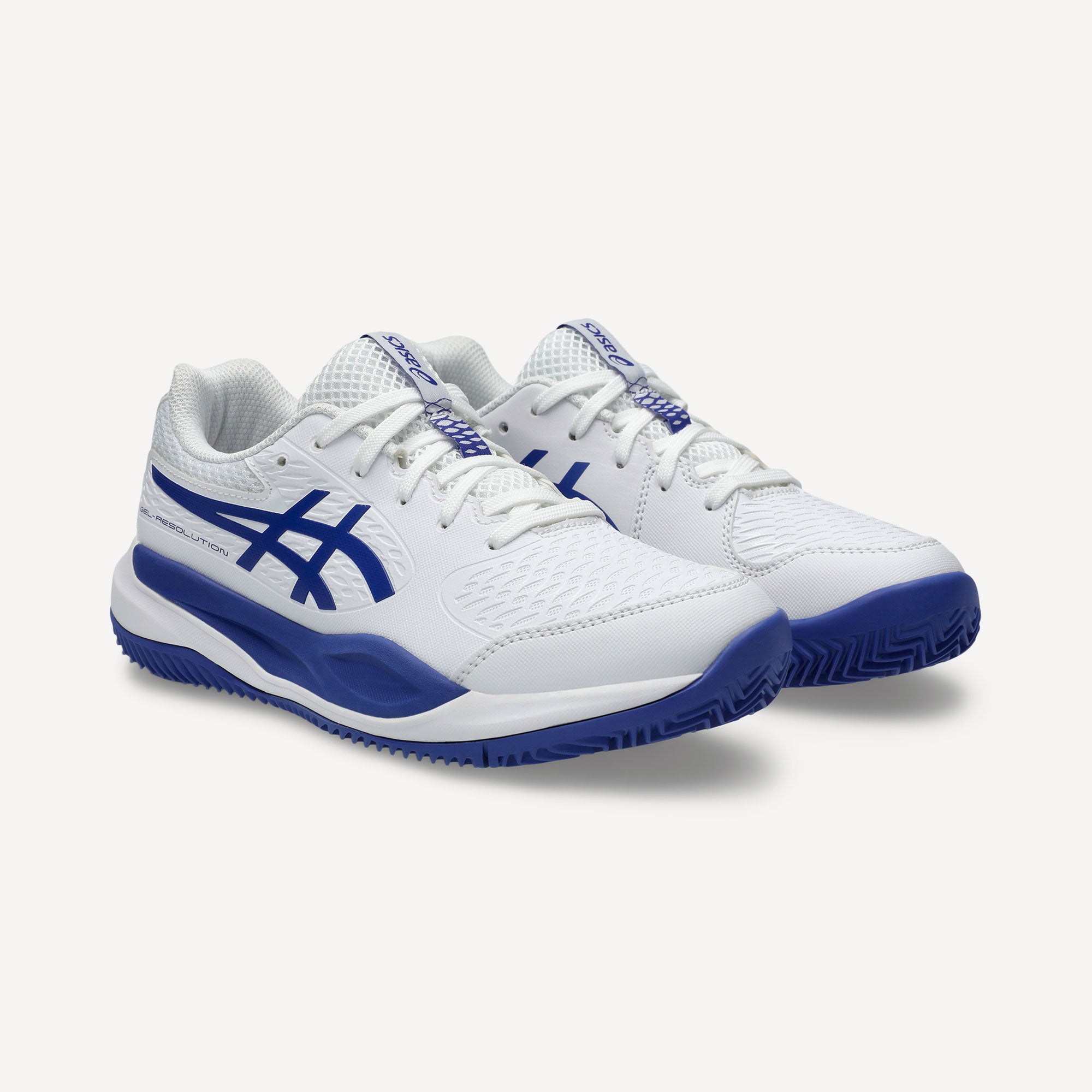 ASICS Gel-Resolution X Kids' Clay Court Tennis Shoes - White (4)