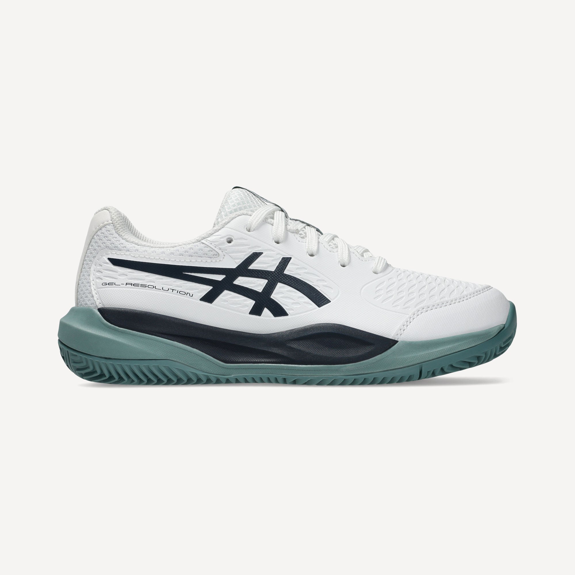 ASICS Gel-Resolution X Kids' Clay Court Tennis Shoes - White (1)