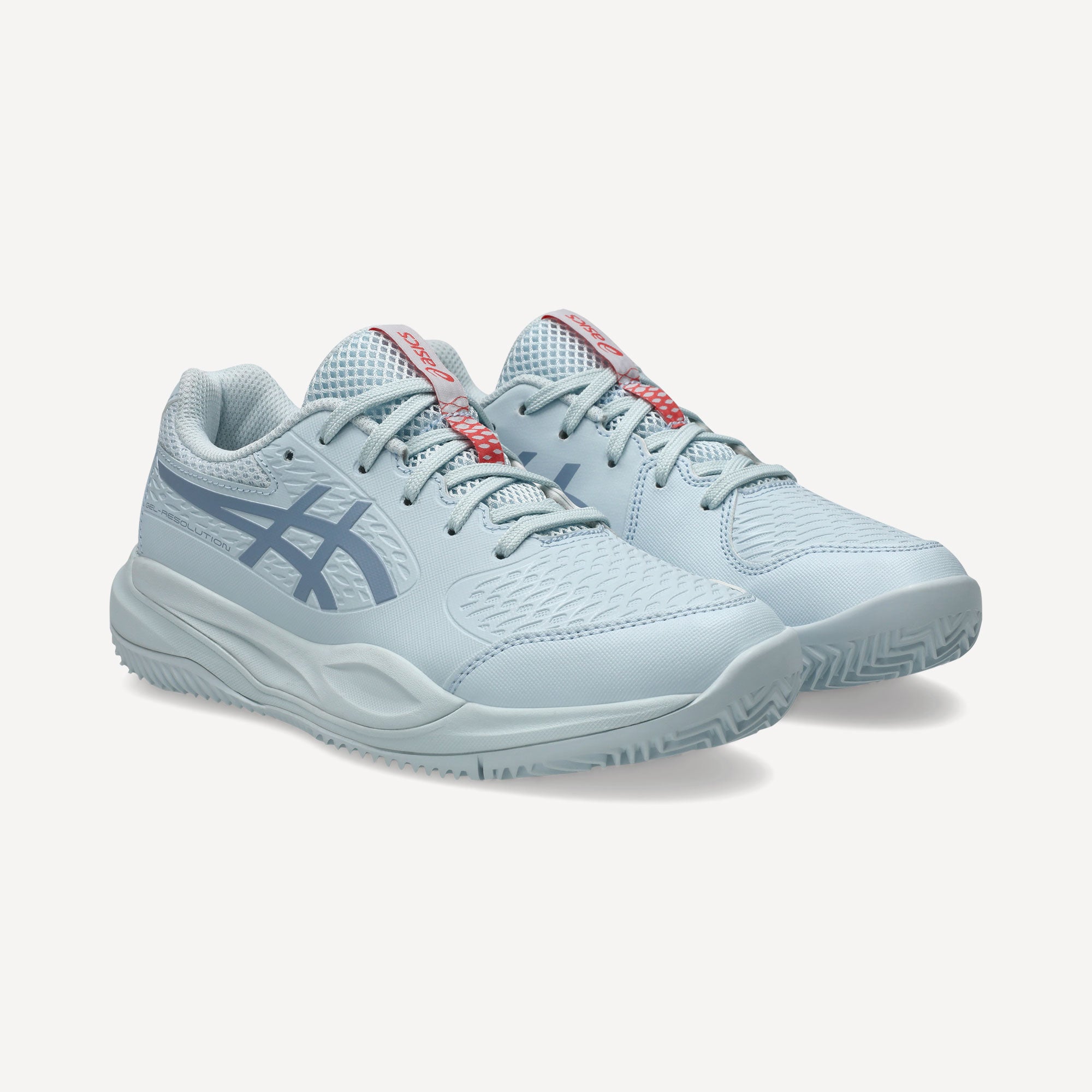 ASICS Gel-Resolution X Kids' Clay Court Tennis Shoes - Blue (4)