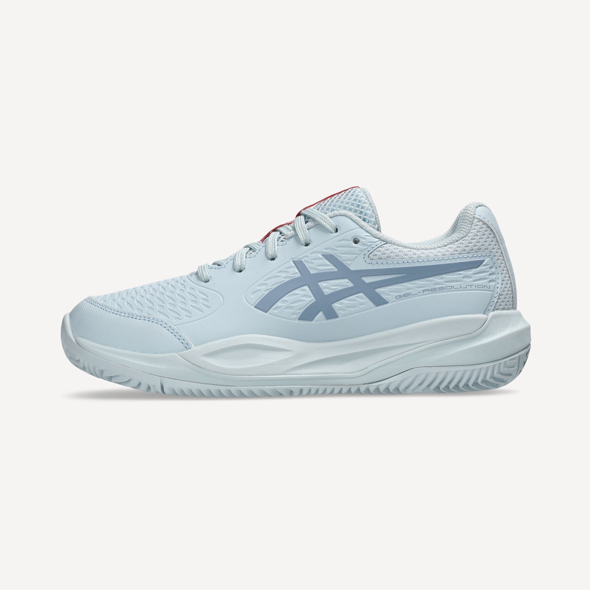 ASICS Gel-Resolution X Kids' Clay Court Tennis Shoes - Blue (8)