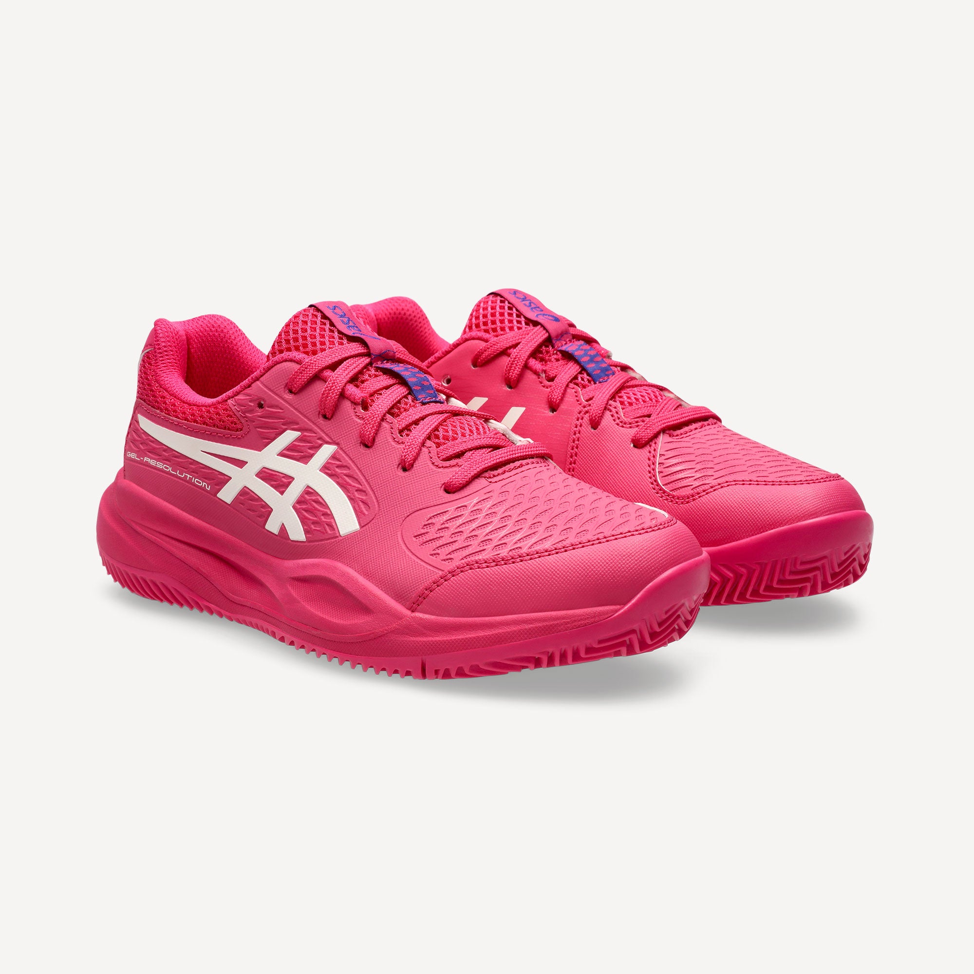 ASICS Gel-Resolution X Kids' Clay Court Tennis Shoes - Pink (4)