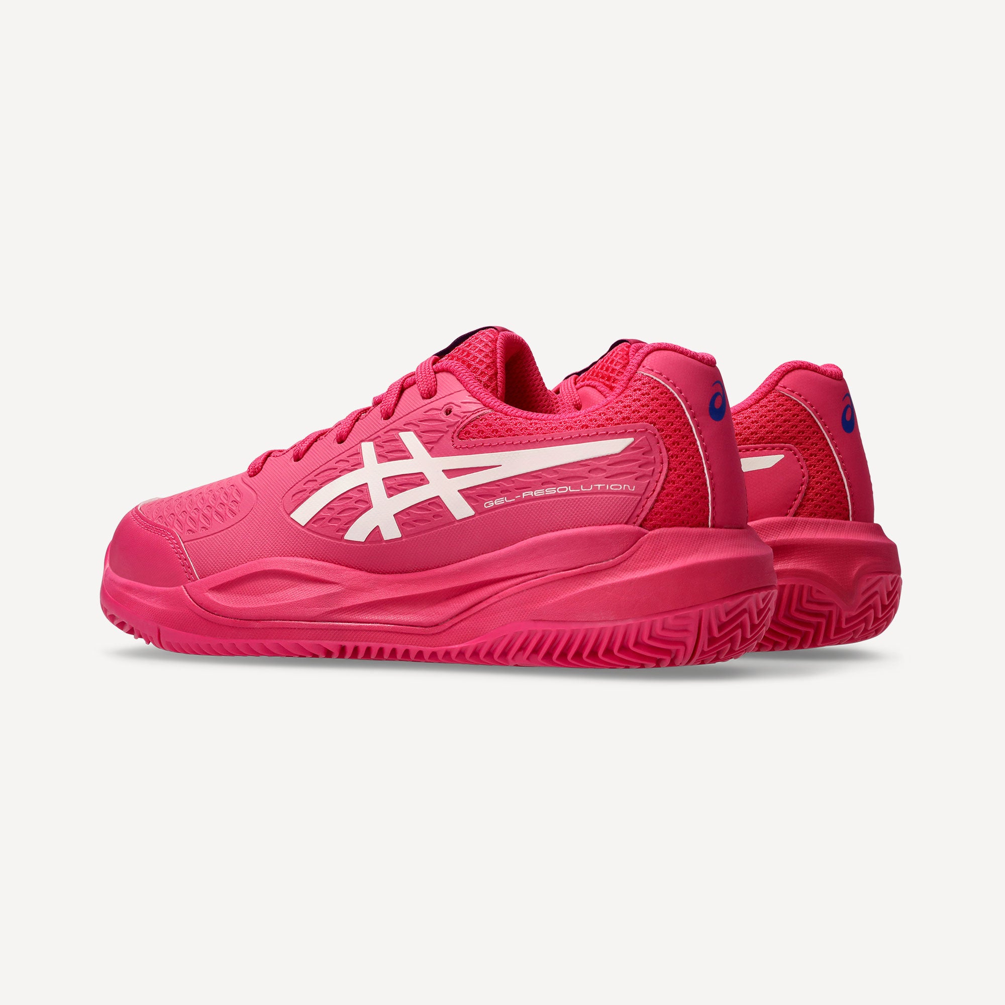 ASICS Gel-Resolution X Kids' Clay Court Tennis Shoes - Pink (5)