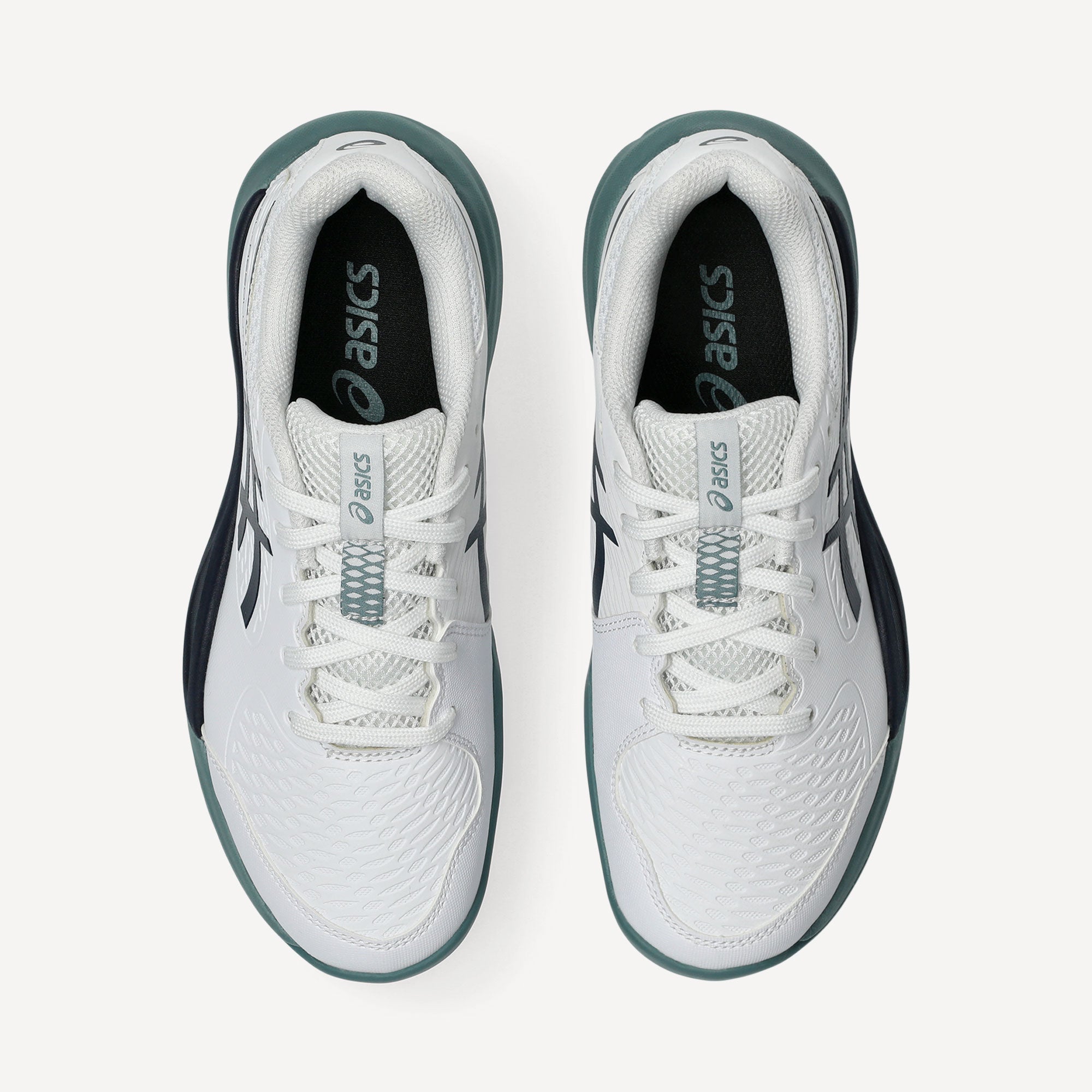 ASICS Gel-Resolution X Kids' Hard Court Tennis Shoes - White (7)
