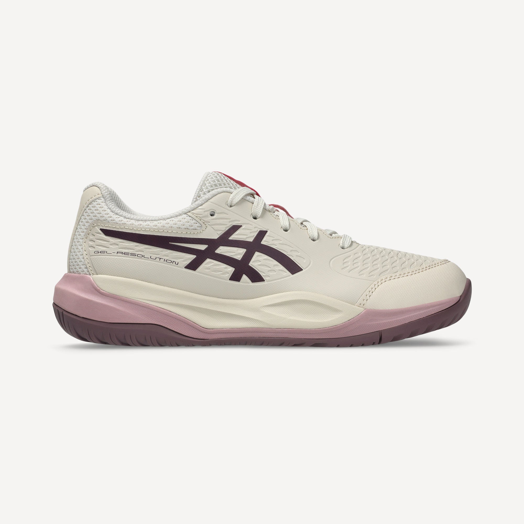ASICS Gel-Resolution X Kids' Hard Court Tennis Shoes - White (1)
